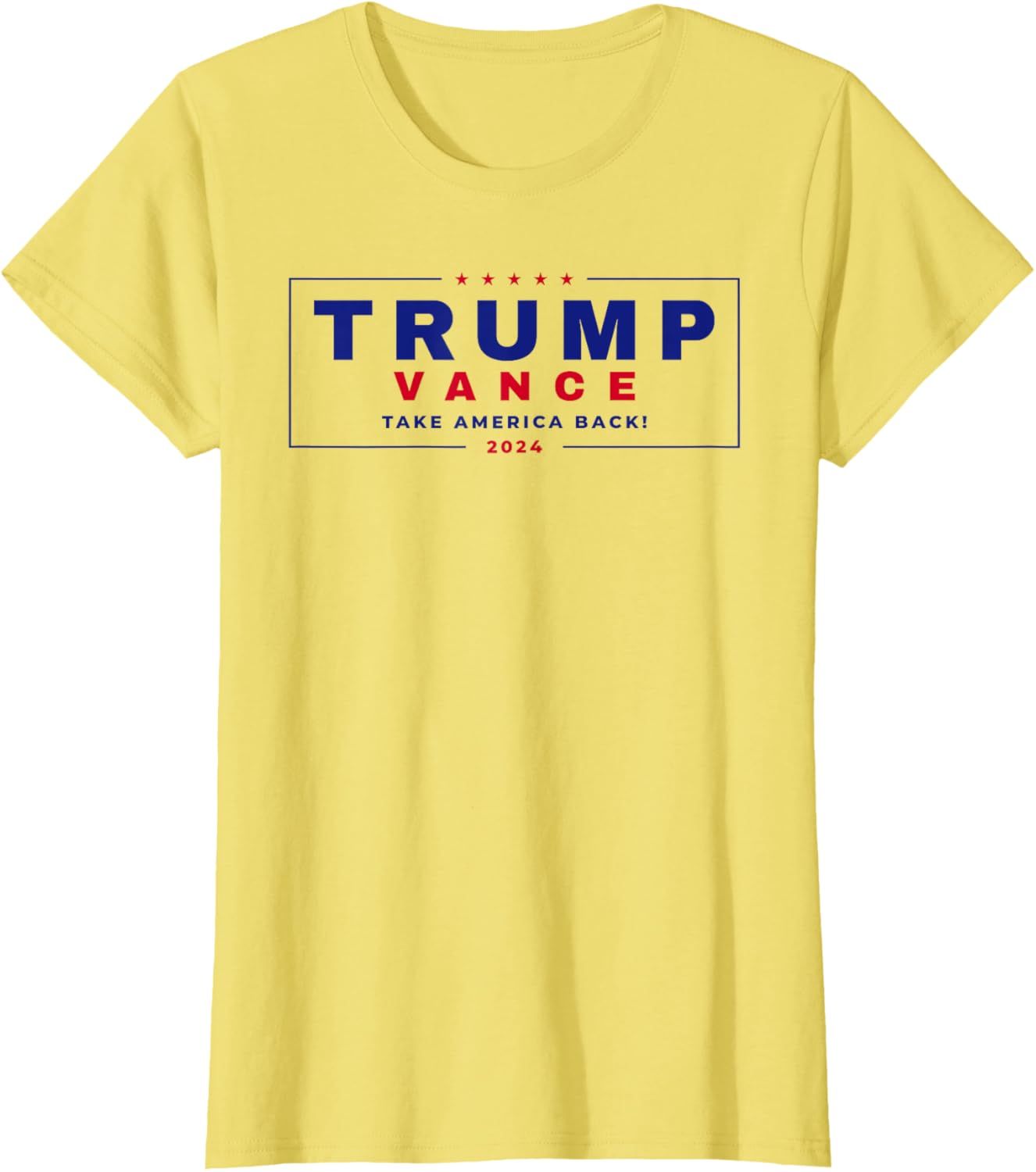 Trump Vance 2024 Donald Trump J.D. Vance Take America Back T-Shirt