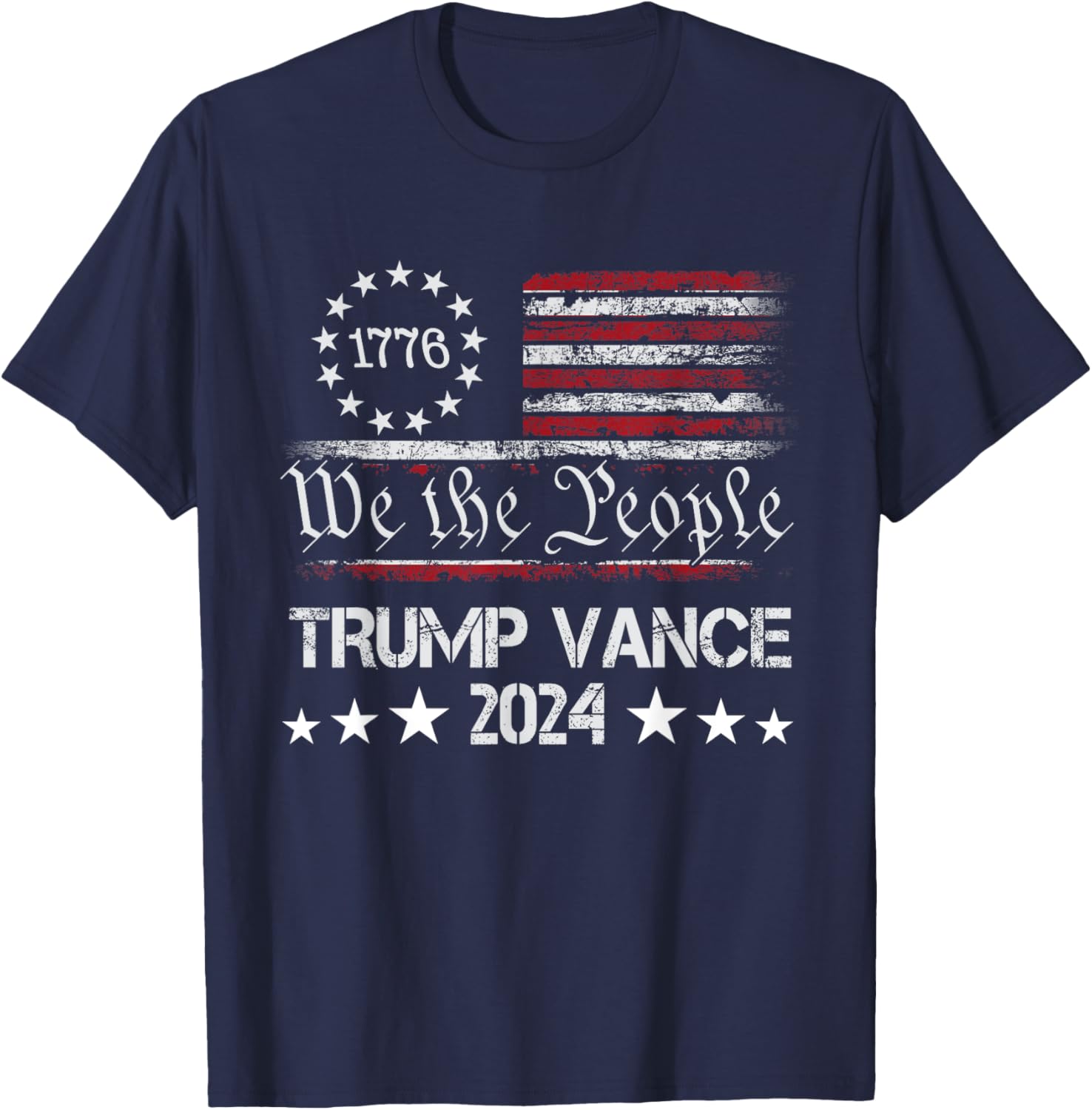 Trump Vance 2024 President Trump Supporter Re-Election T-Shirt