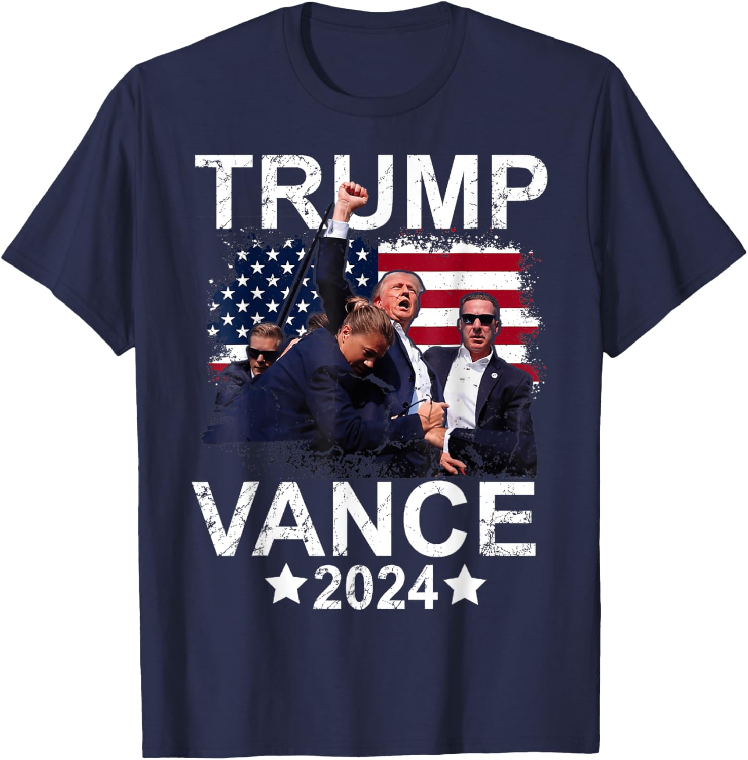 Trump Vance 2024 President Trump Supporter Re-Election T-Shirt