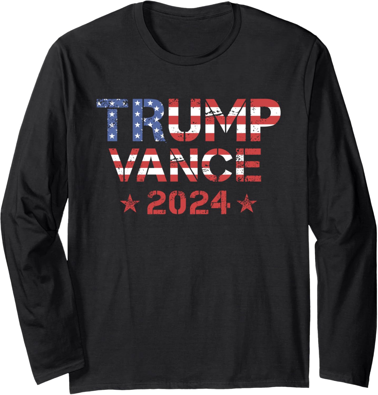 Trump Vance 2024 Vintage Patriotic Long Sleeve T-Shirt