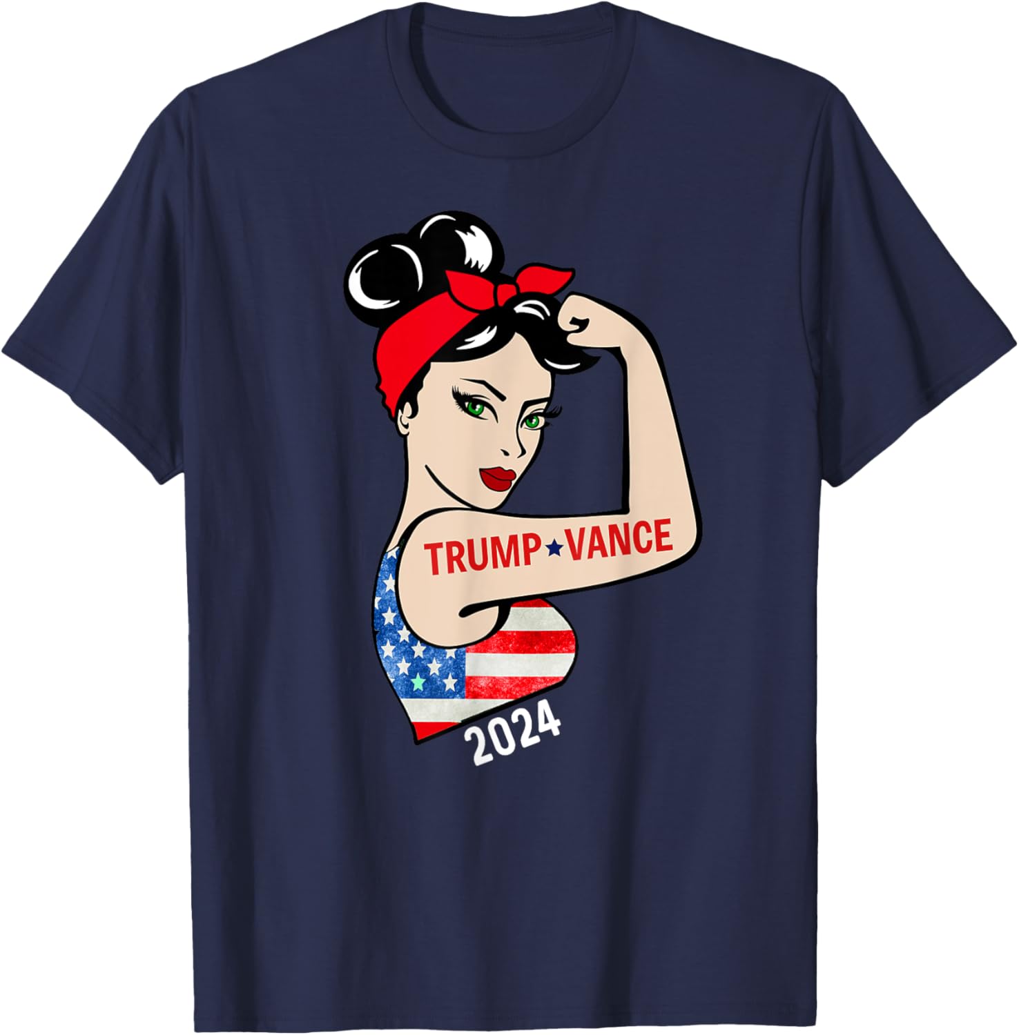 Trump vance 2024 vp vice president America Election women T-Shirt