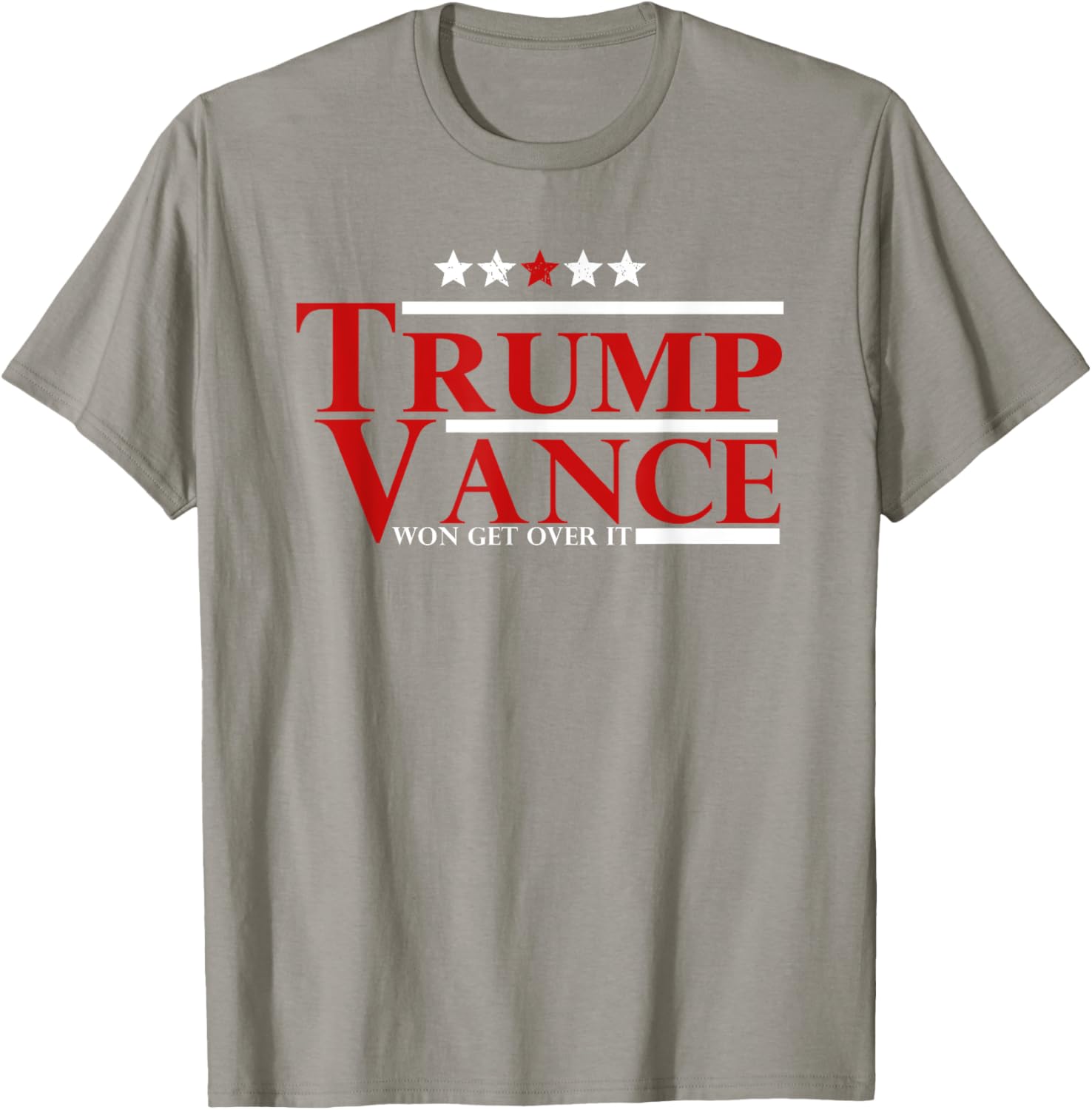 Trump Vance Won Get Over It President Inauguration Day 2025 T-Shirt