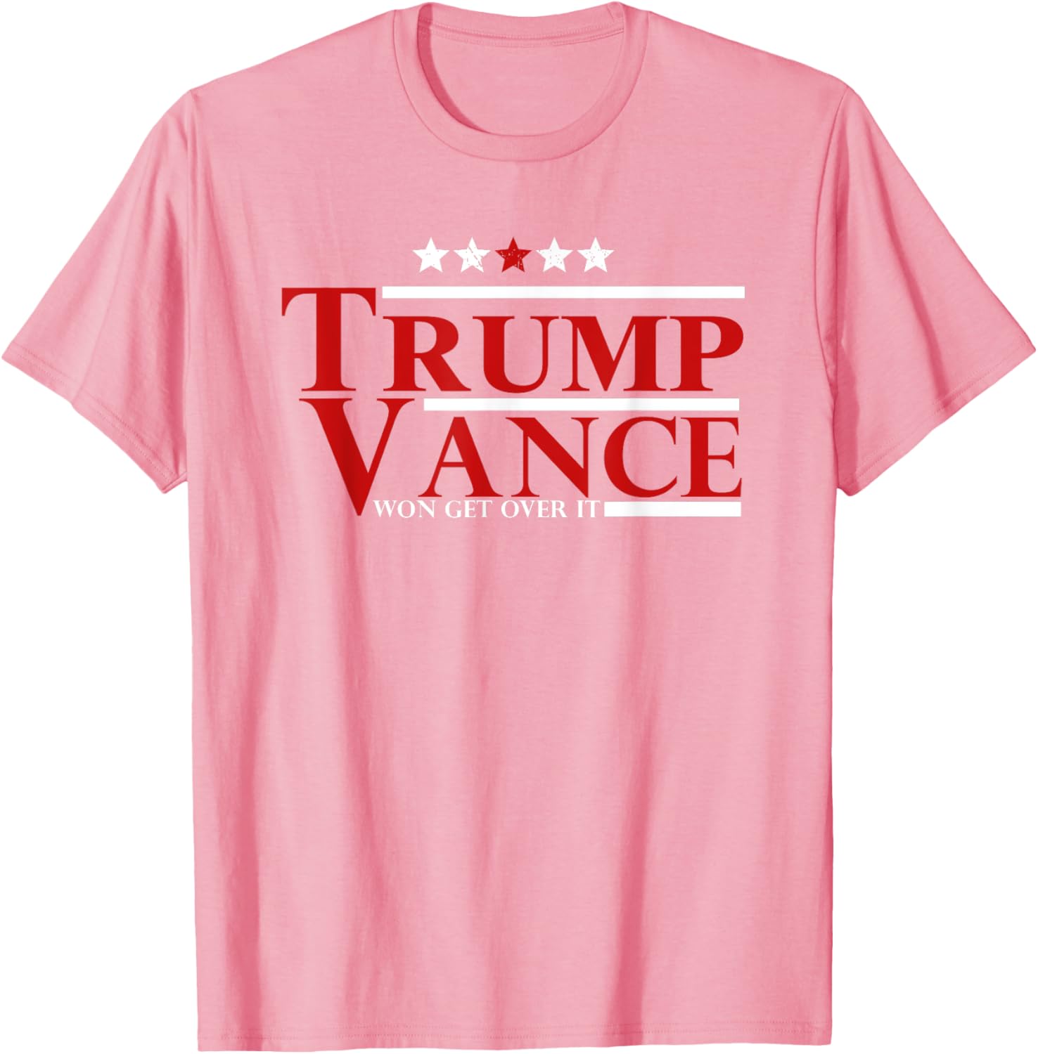 Trump Vance Won Get Over It President Inauguration Day 2025 T-Shirt