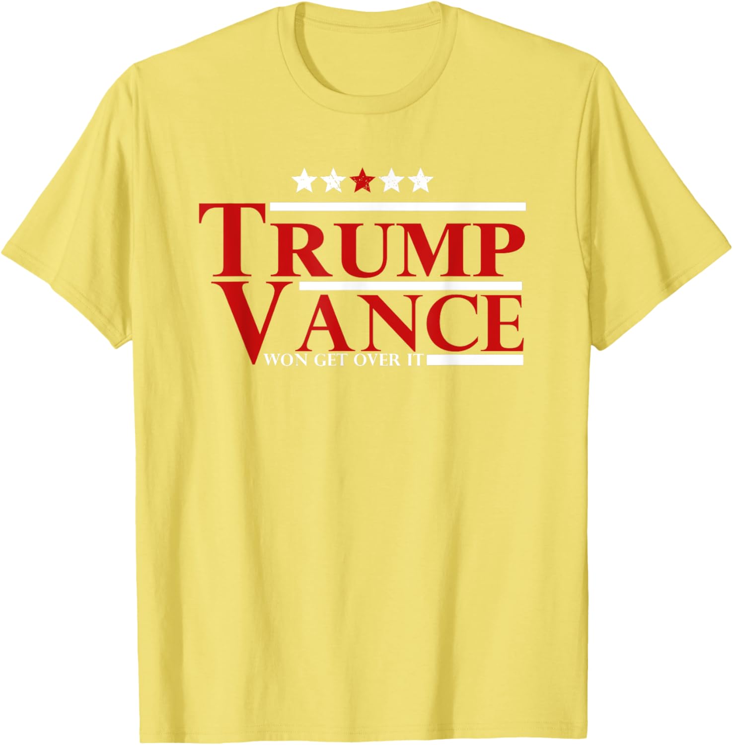 Trump Vance Won Get Over It President Inauguration Day 2025 T-Shirt