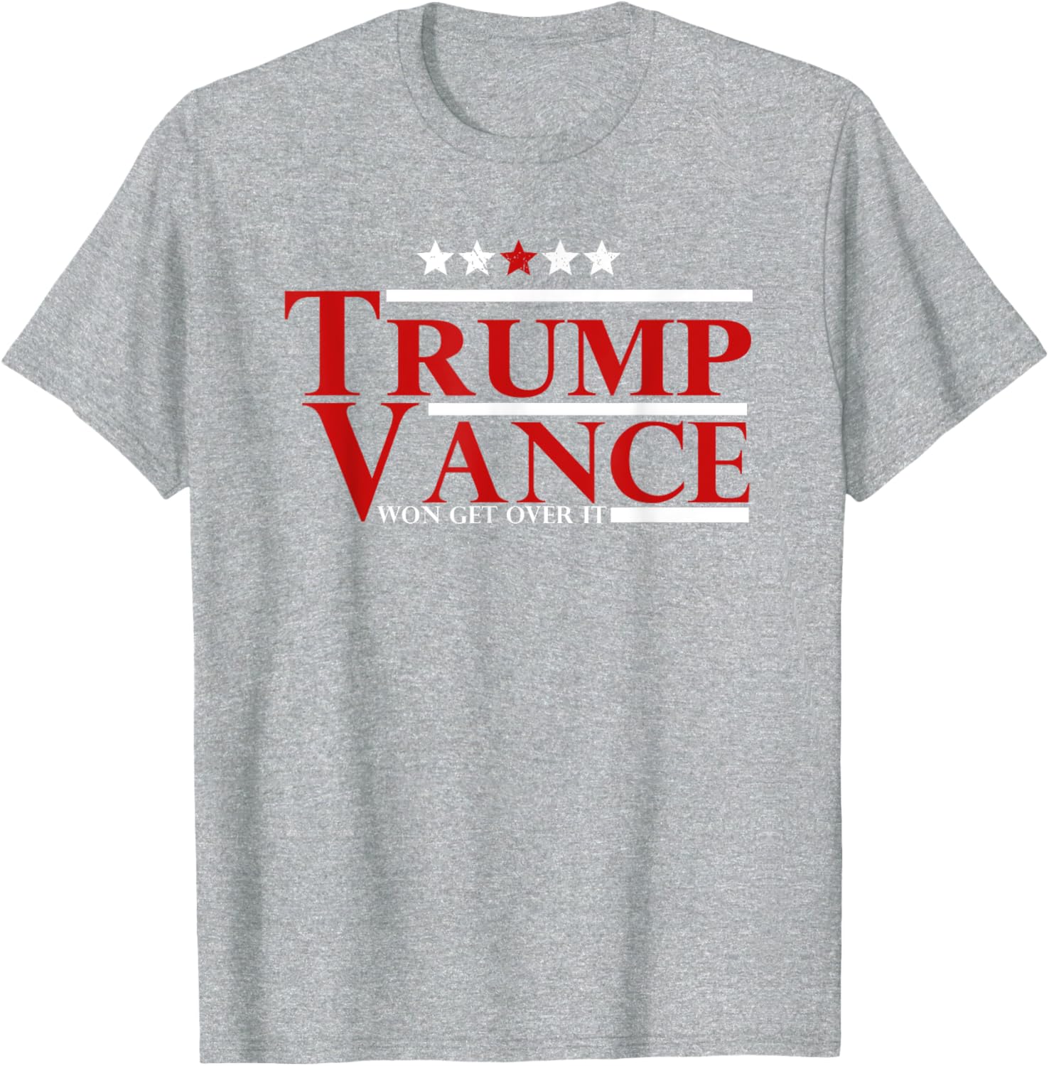 Trump Vance Won Get Over It President Inauguration Day 2025 T-Shirt