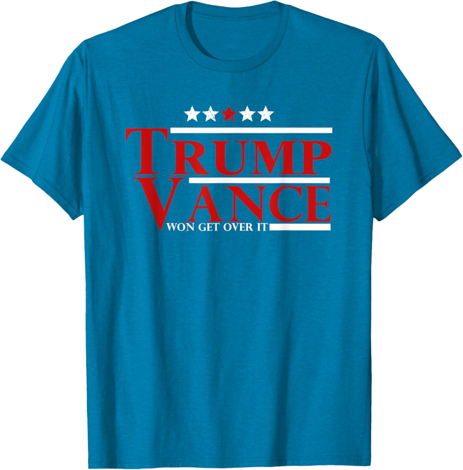 Trump Vance Won Get Over It President Inauguration Day 2025 T-Shirt