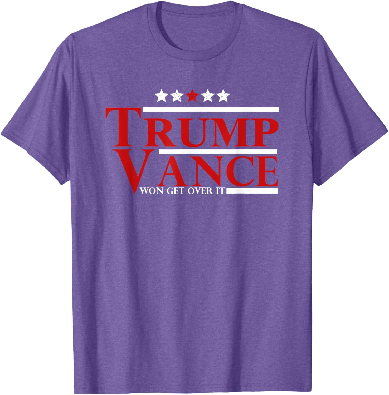 Trump Vance Won Get Over It President Inauguration Day 2025 T-Shirt