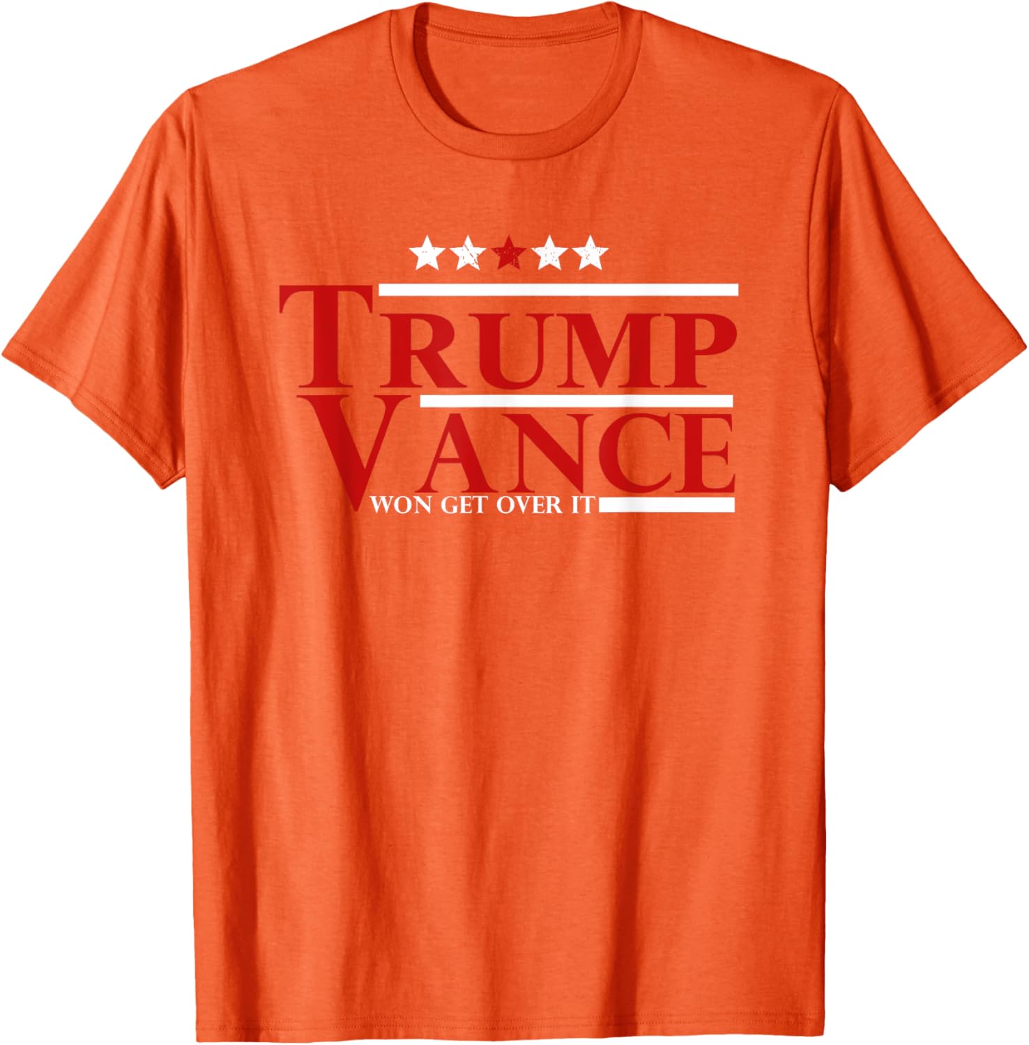 Trump Vance Won Get Over It President Inauguration Day 2025 T-Shirt