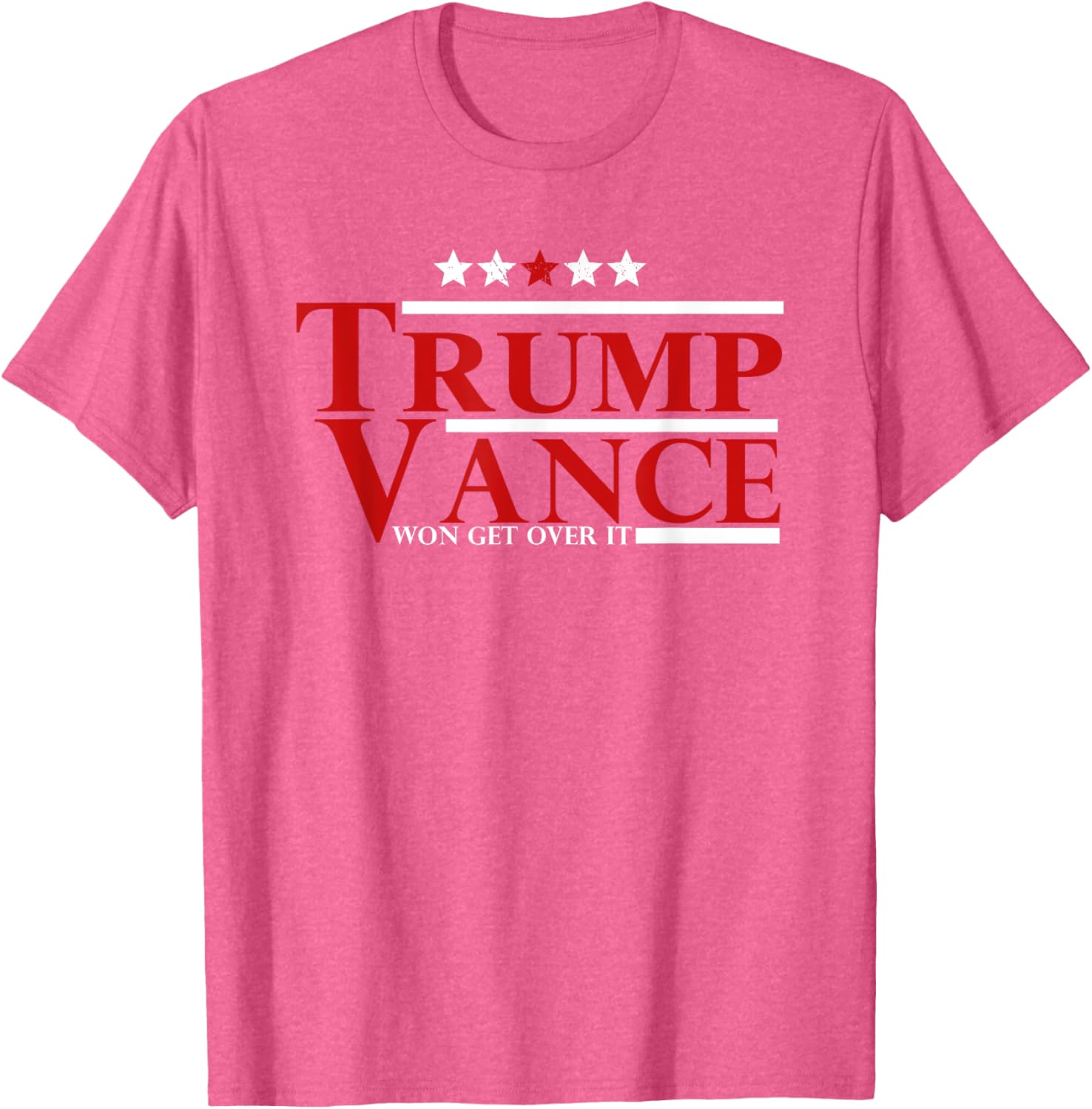 Trump Vance Won Get Over It President Inauguration Day 2025 T-Shirt