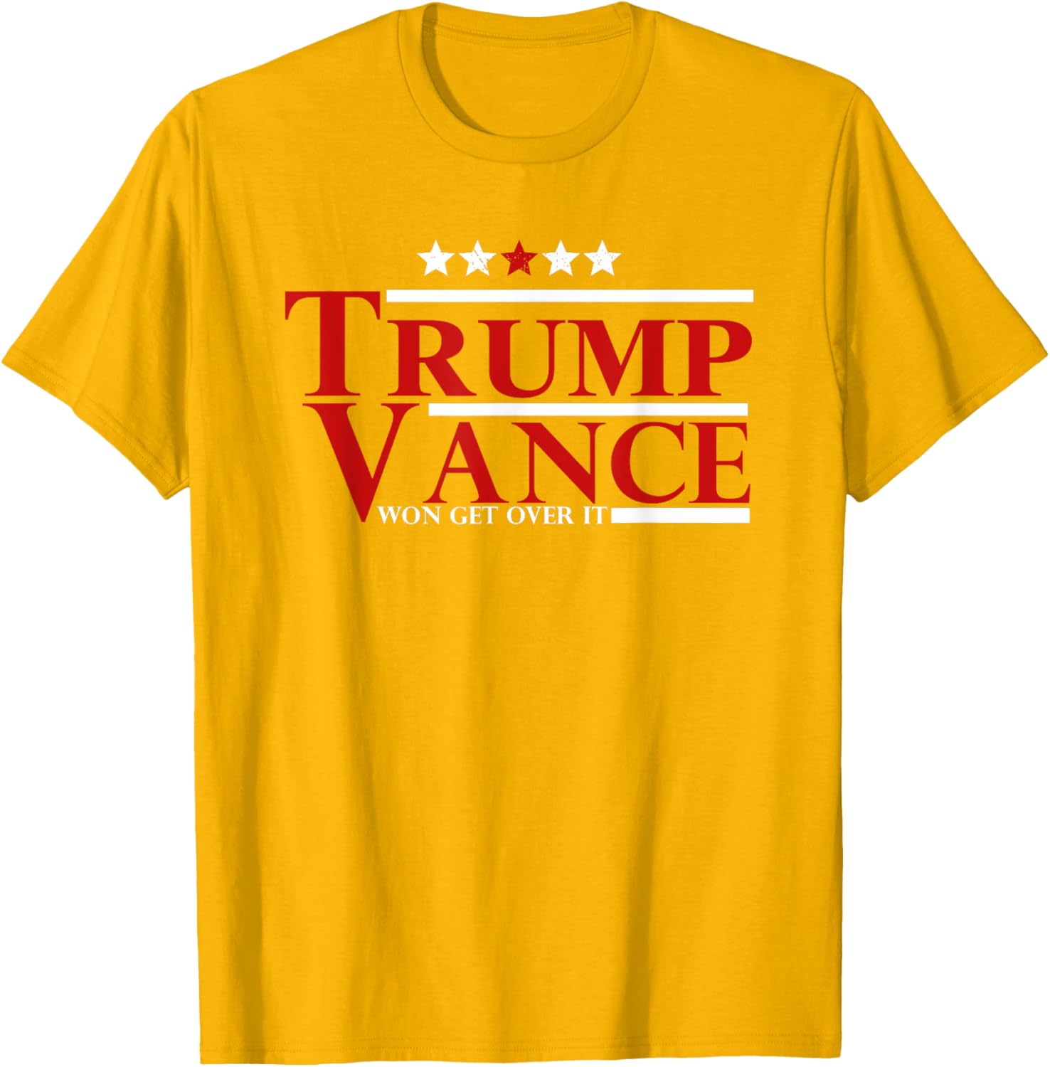 Trump Vance Won Get Over It President Inauguration Day 2025 T-Shirt