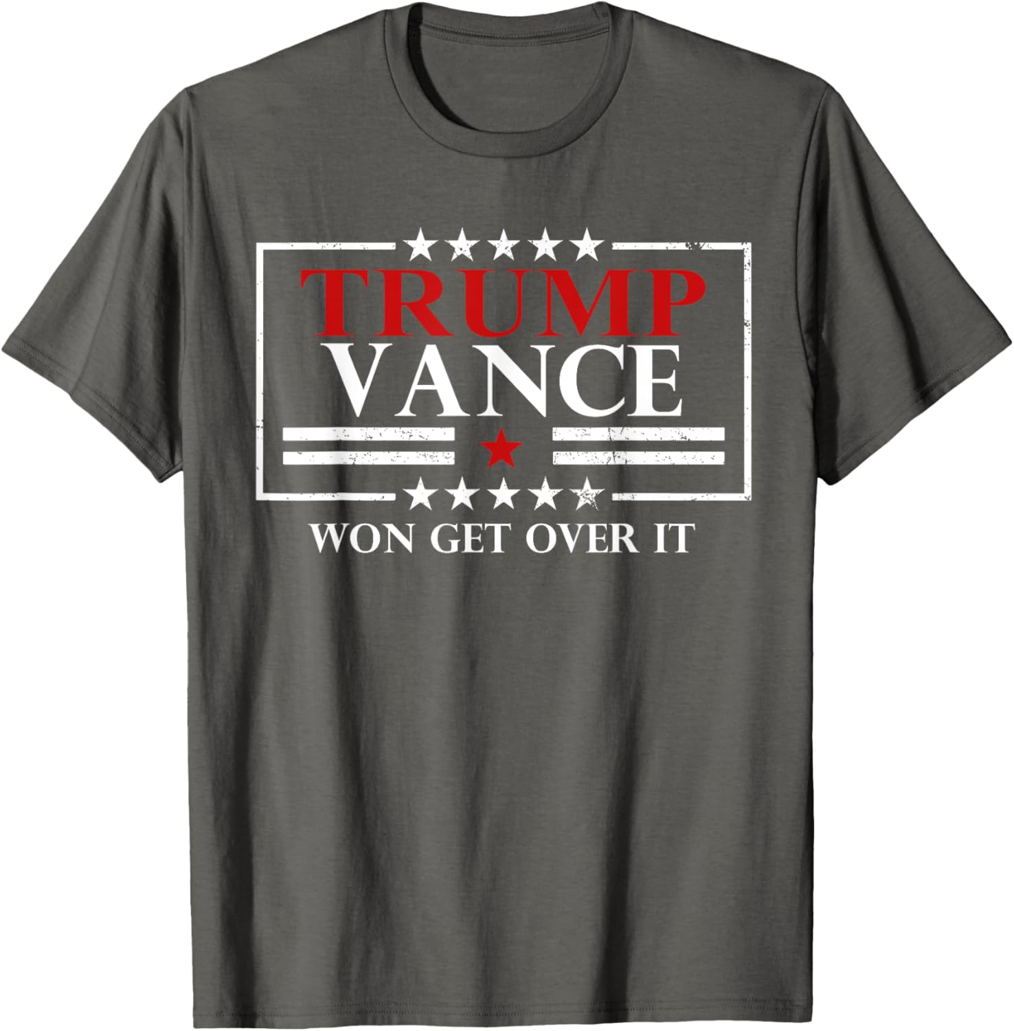 Trump Vance Won Get Over It President Inauguration Day 2025 T-Shirt