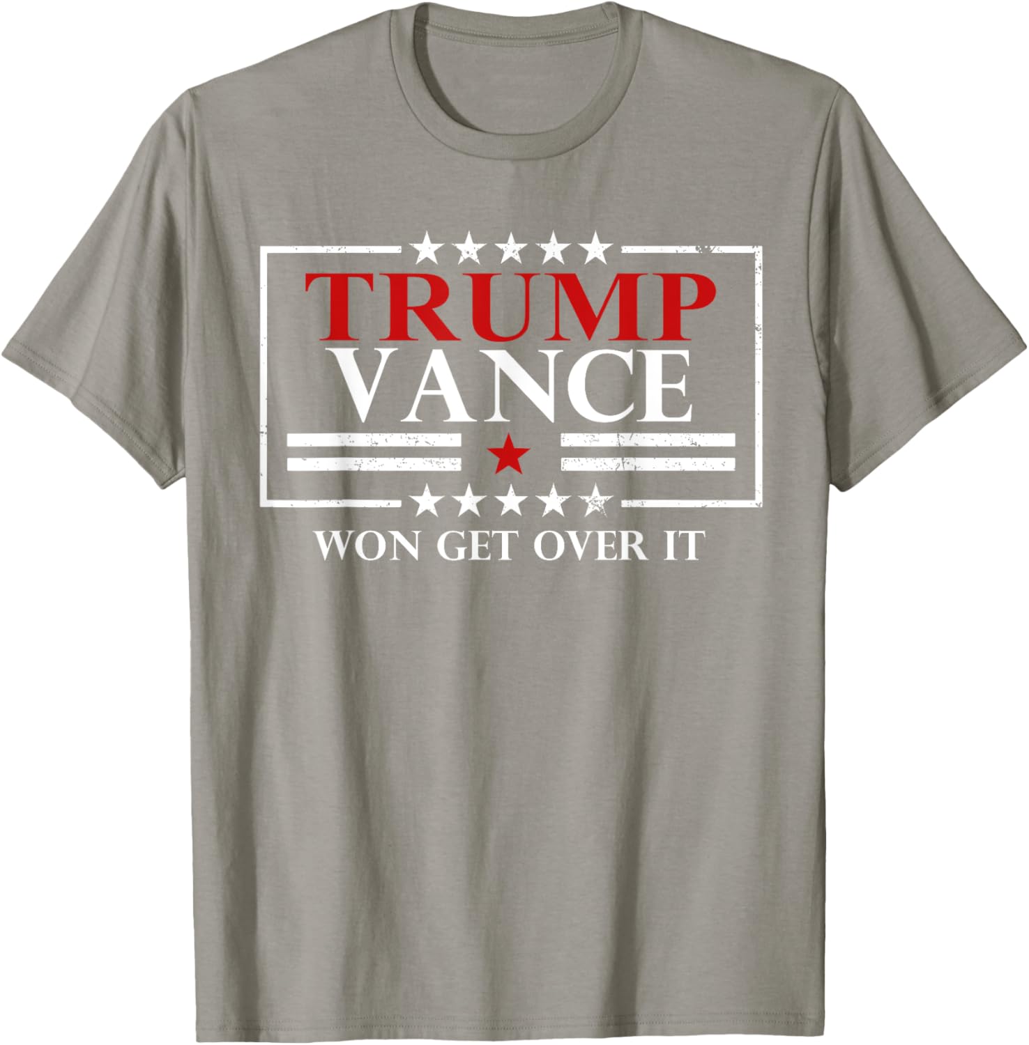 Trump Vance Won Get Over It President Inauguration Day 2025 T-Shirt