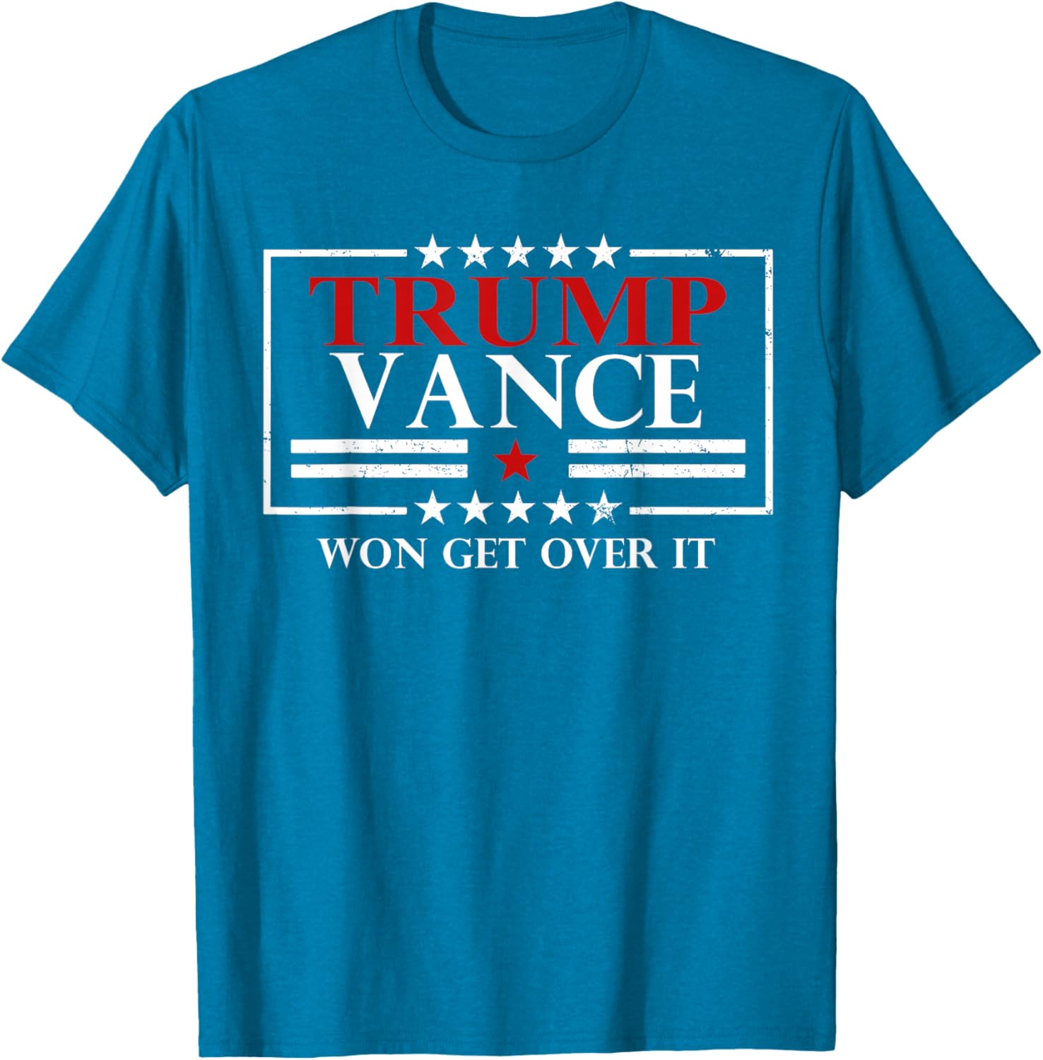 Trump Vance Won Get Over It President Inauguration Day 2025 T-Shirt