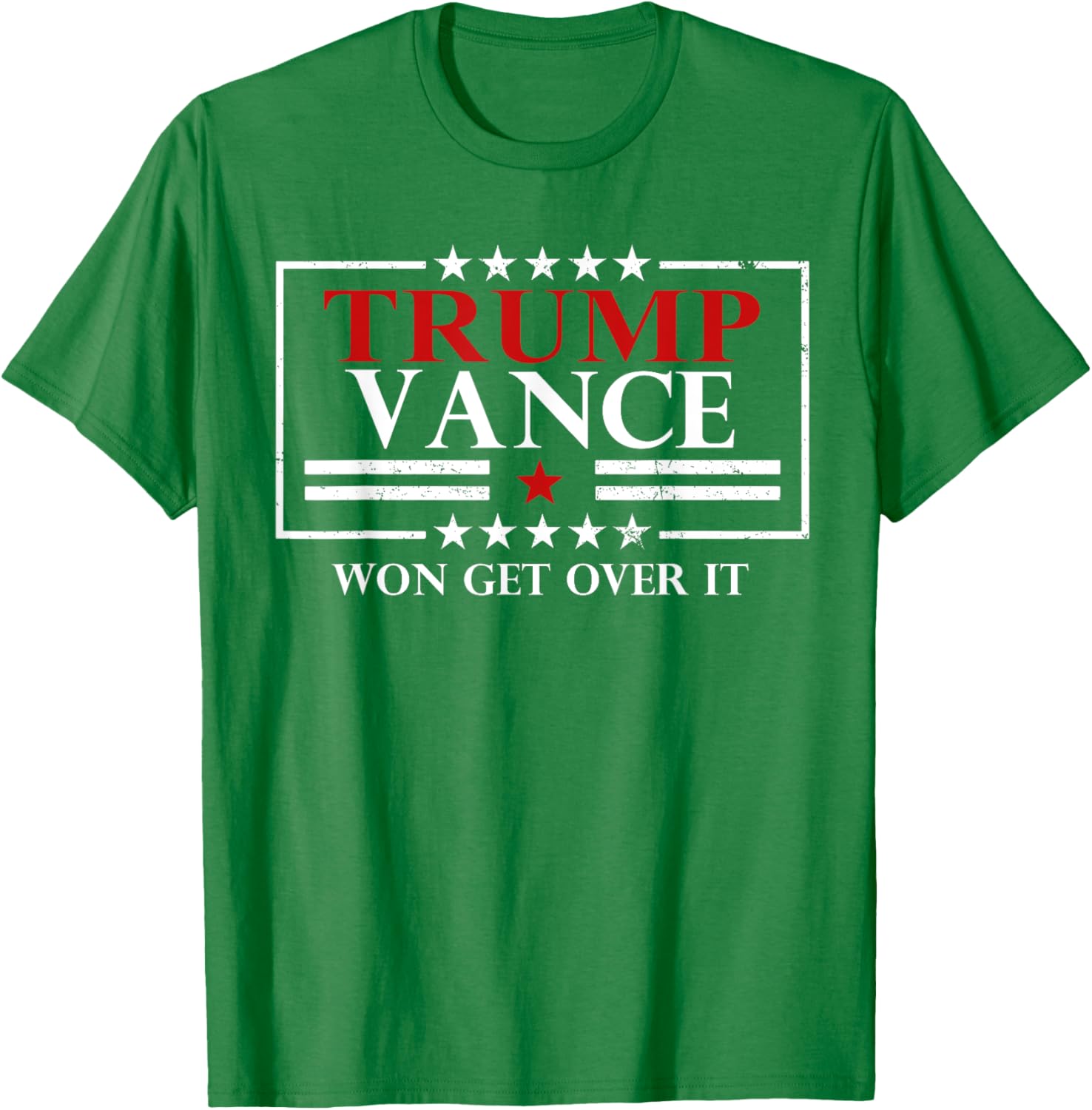 Trump Vance Won Get Over It President Inauguration Day 2025 T-Shirt