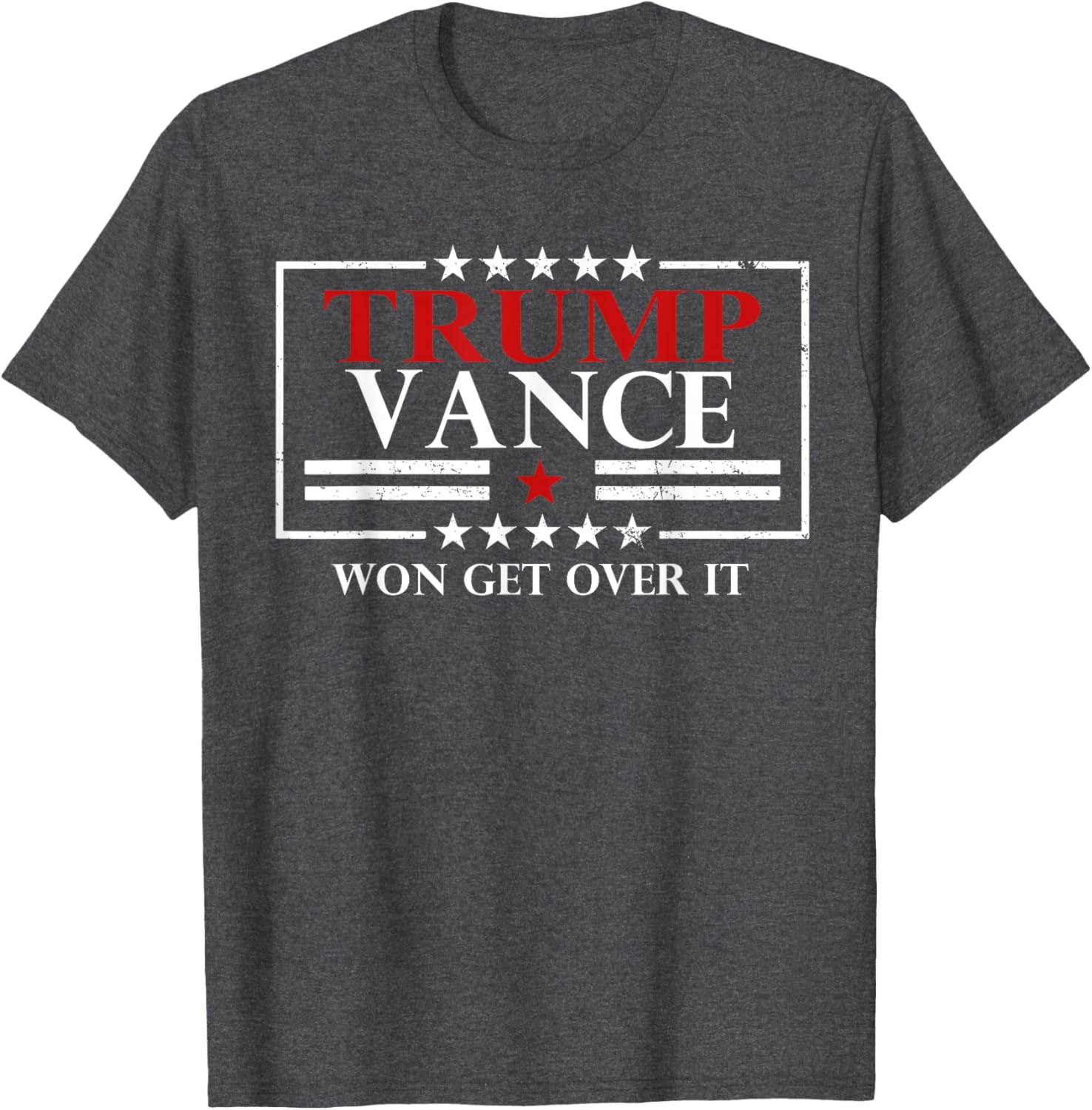 Trump Vance Won Get Over It President Inauguration Day 2025 T-Shirt