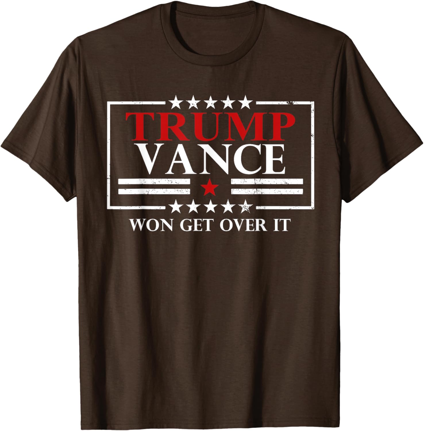 Trump Vance Won Get Over It President Inauguration Day 2025 T-Shirt