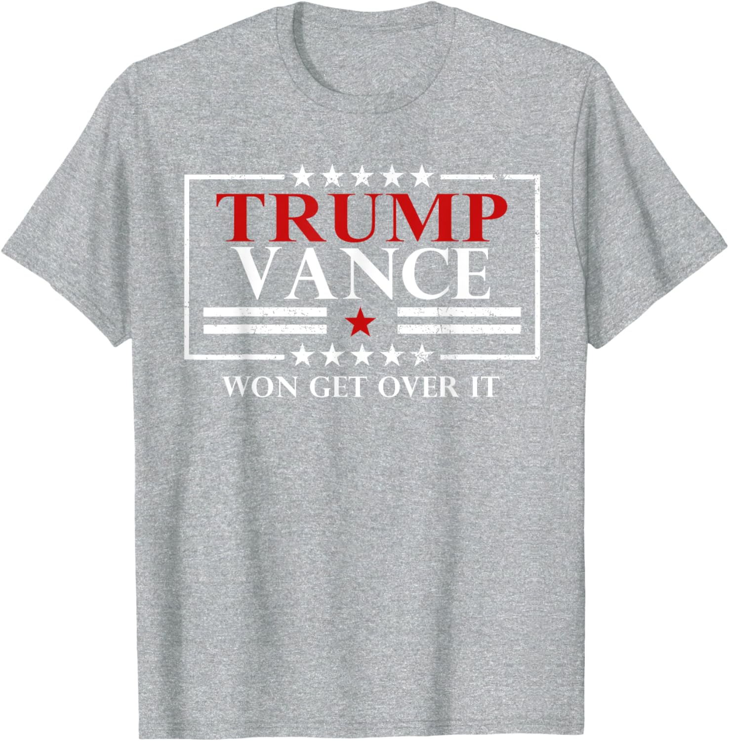 Trump Vance Won Get Over It President Inauguration Day 2025 T-Shirt