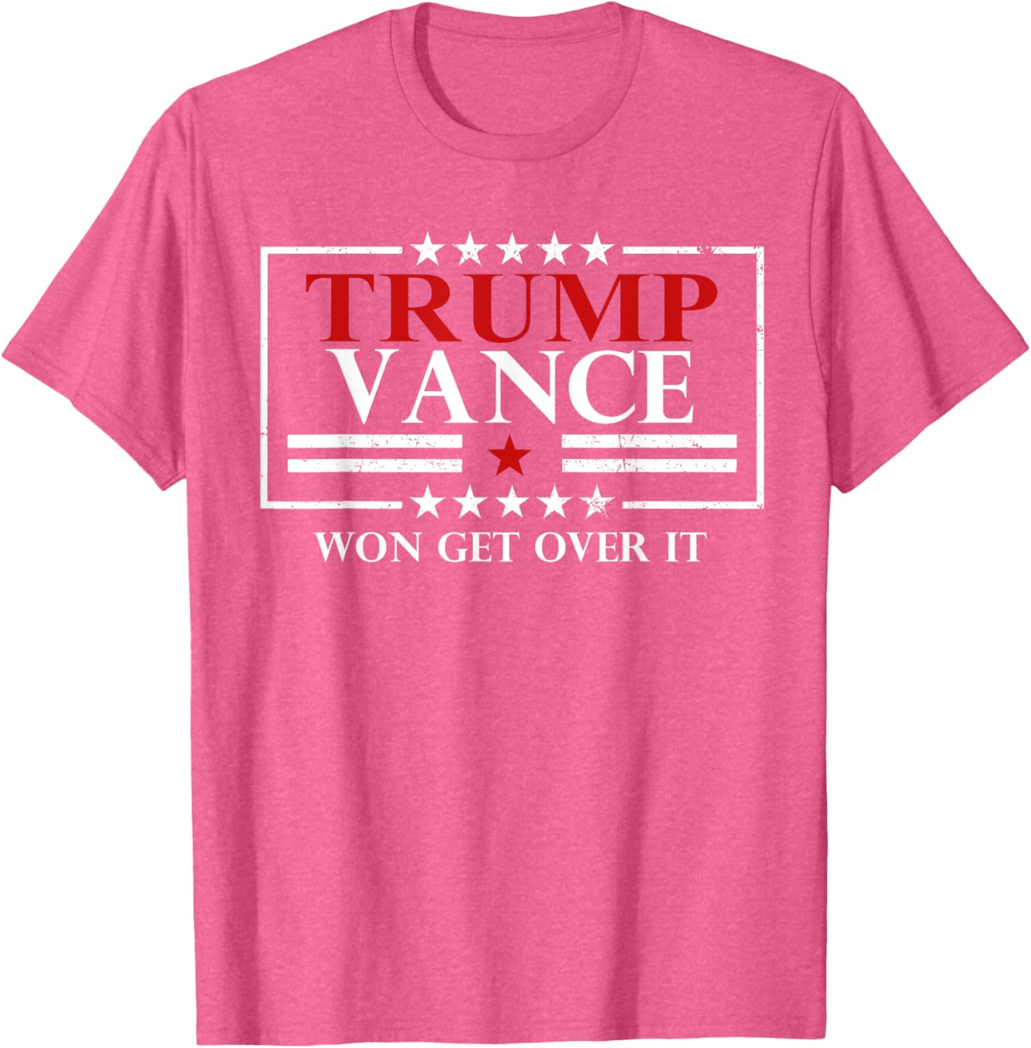 Trump Vance Won Get Over It President Inauguration Day 2025 T-Shirt