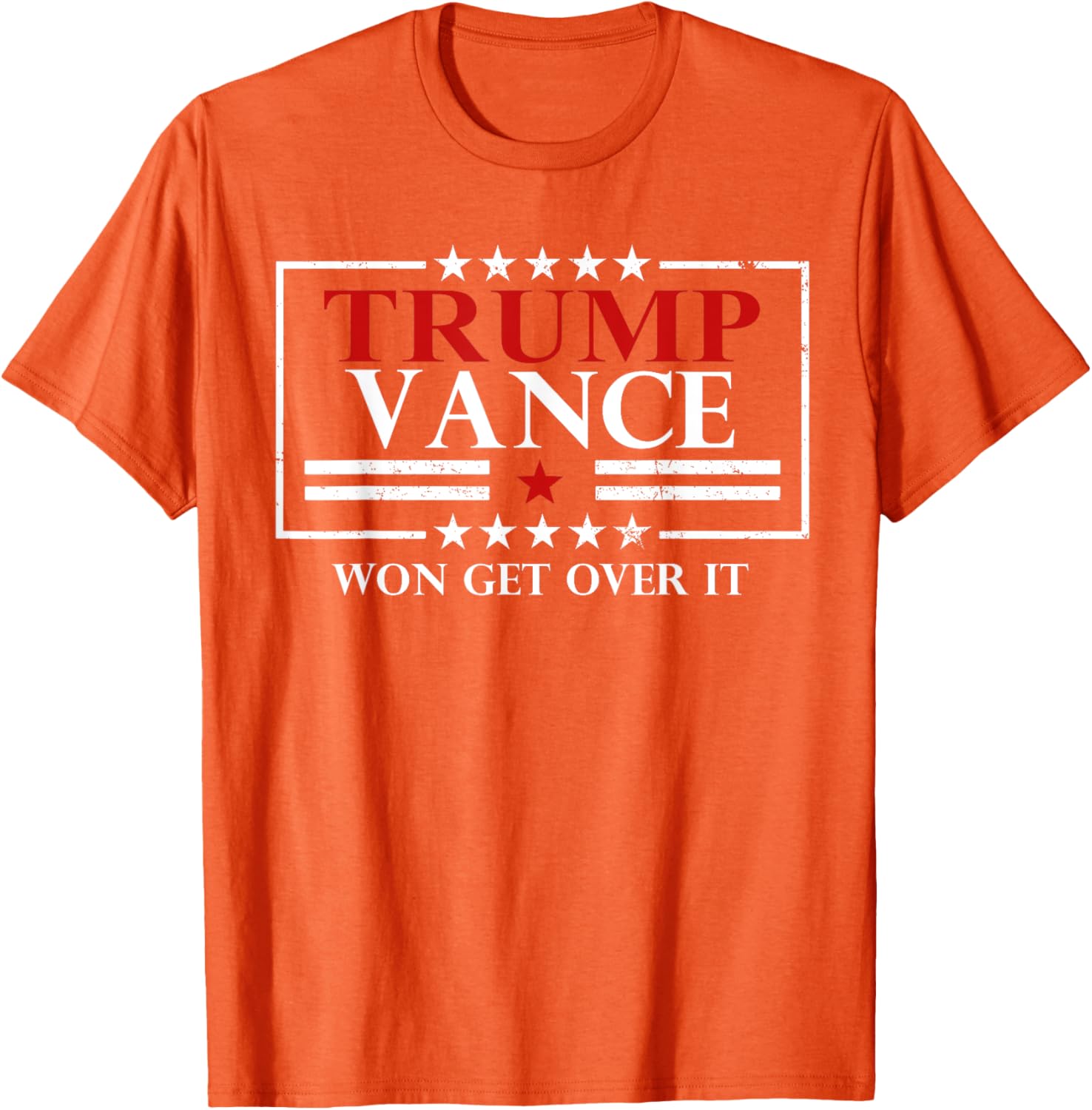 Trump Vance Won Get Over It President Inauguration Day 2025 T-Shirt