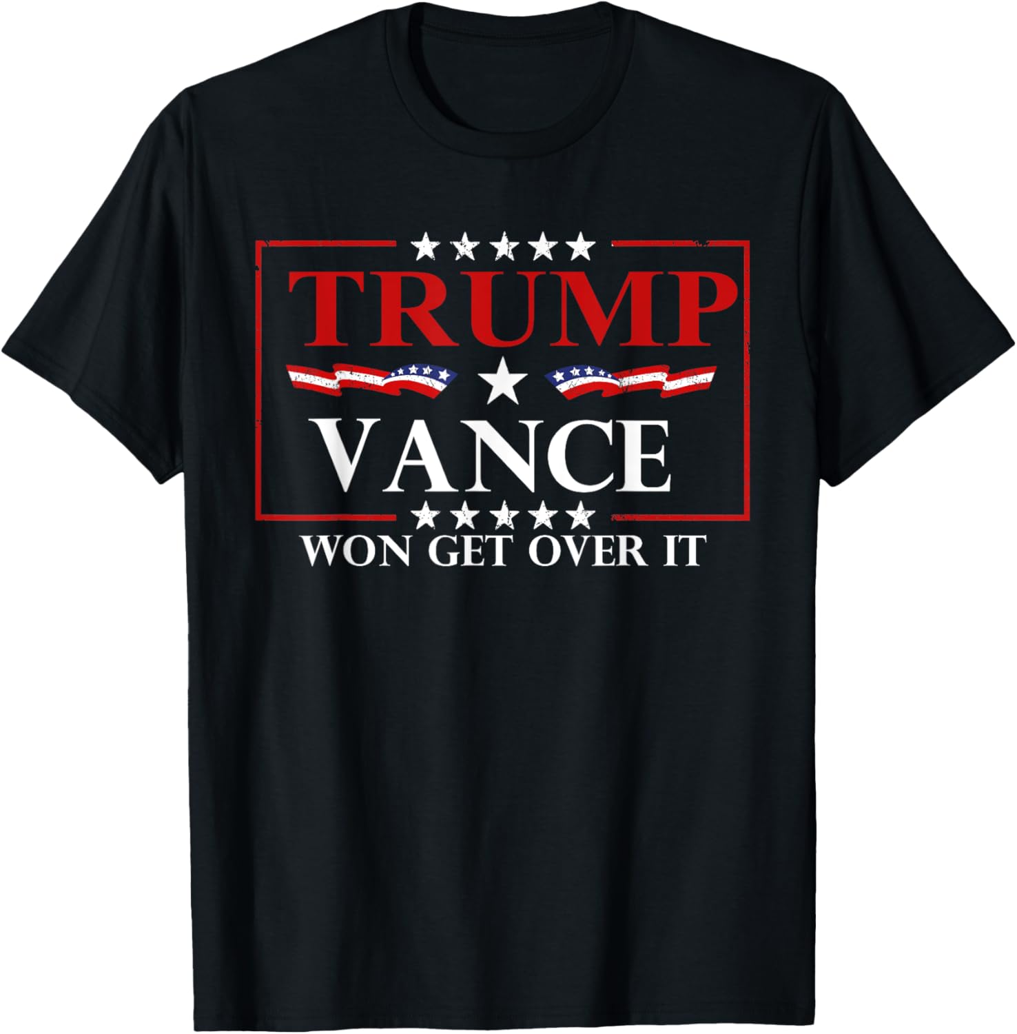 Trump Vance Won Get Over It President Inauguration Day 2025 T-Shirt