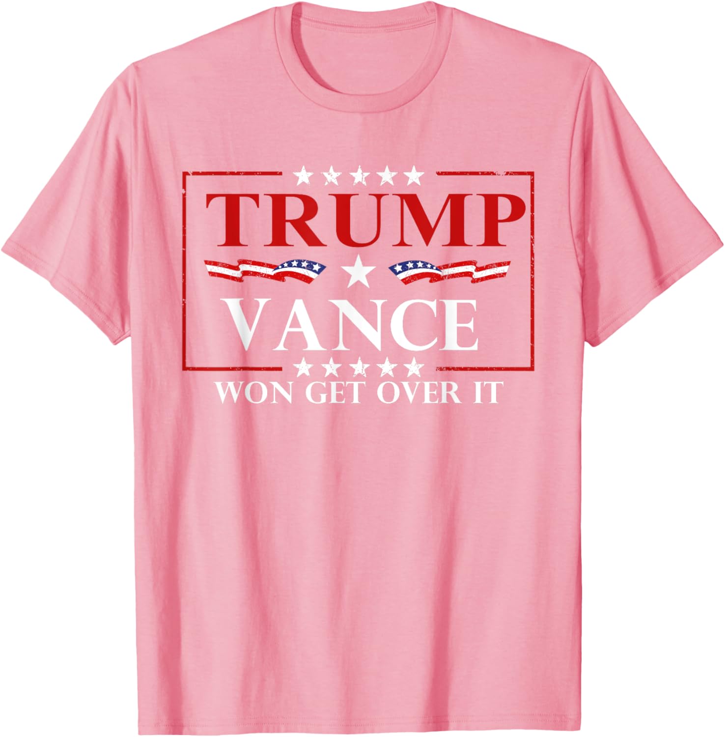 Trump Vance Won Get Over It President Inauguration Day 2025 T-Shirt