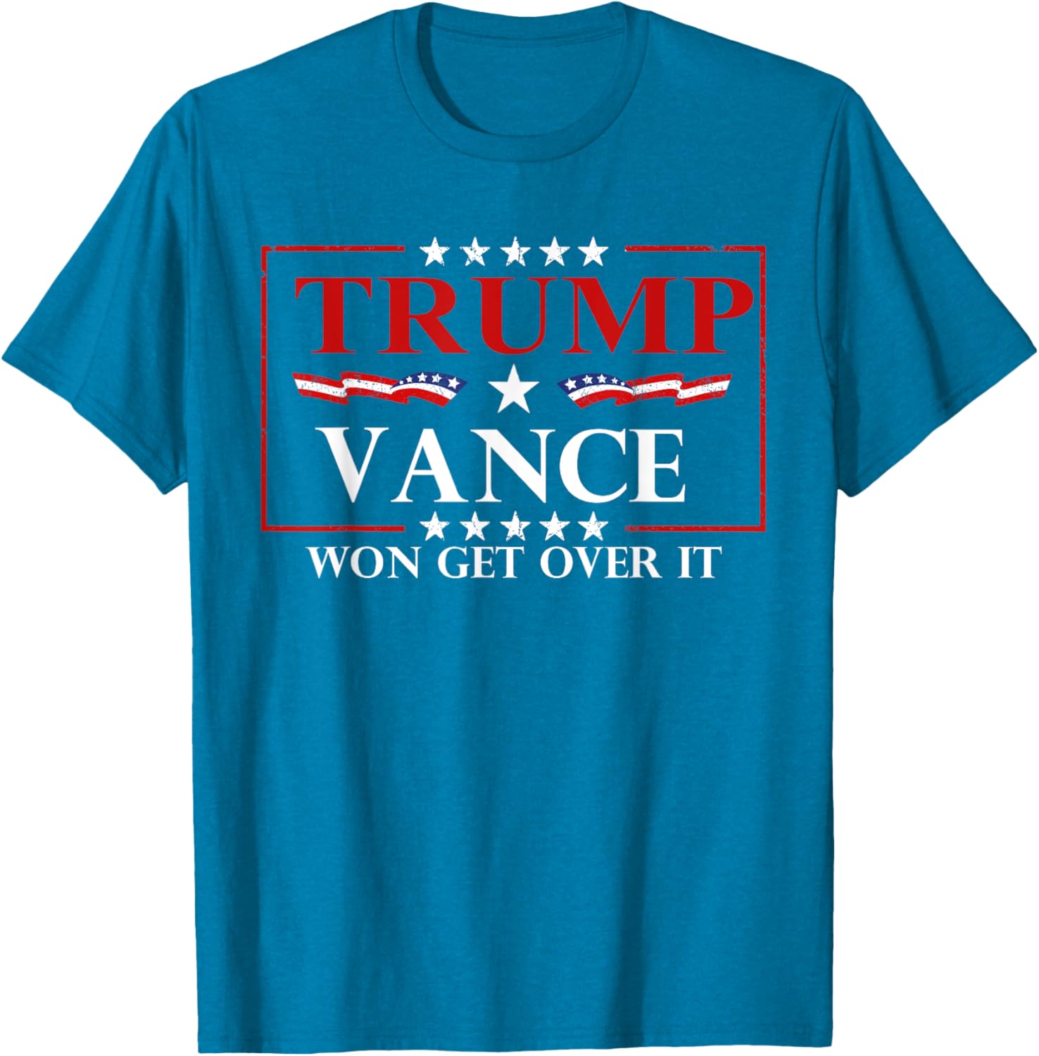 Trump Vance Won Get Over It President Inauguration Day 2025 T-Shirt