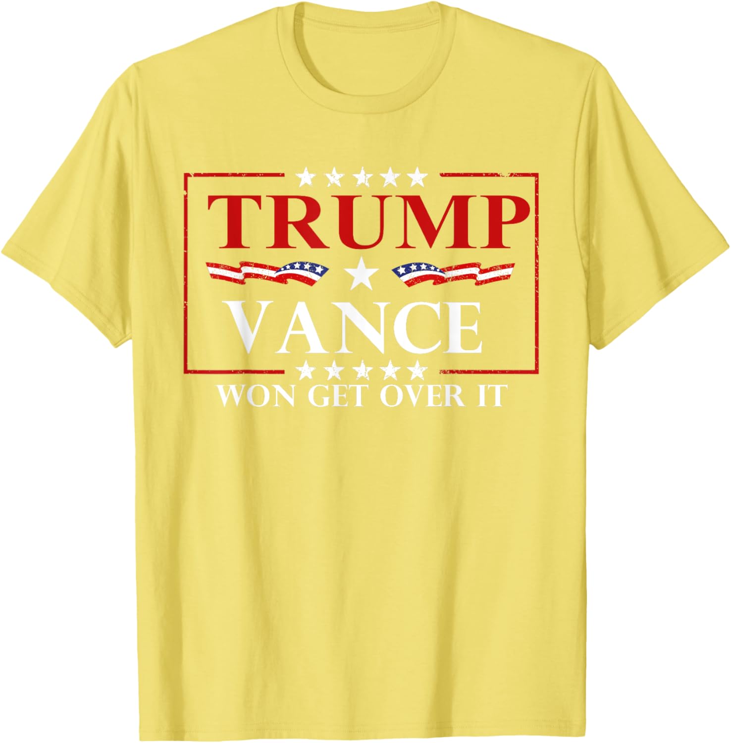 Trump Vance Won Get Over It President Inauguration Day 2025 T-Shirt