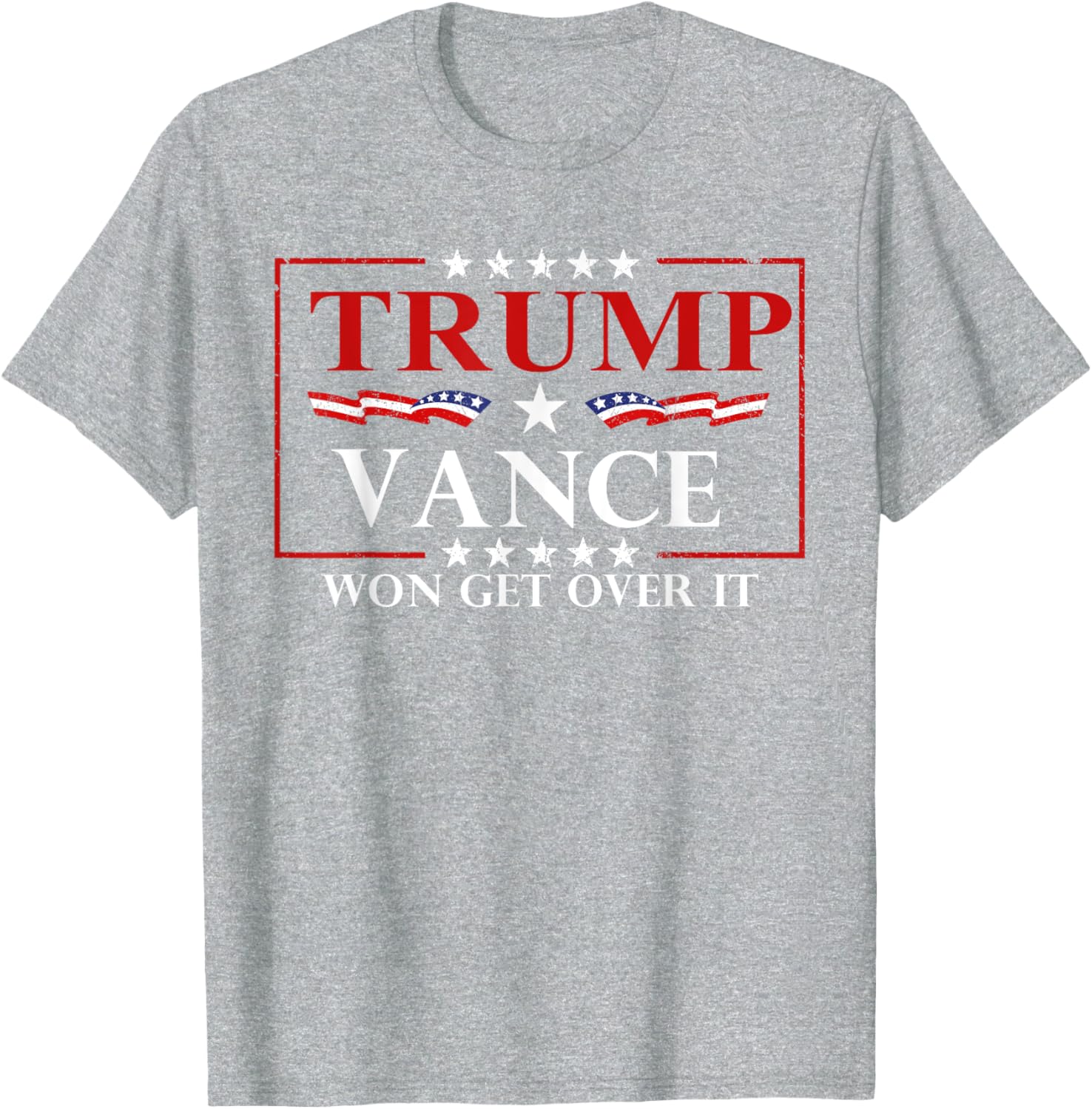 Trump Vance Won Get Over It President Inauguration Day 2025 T-Shirt