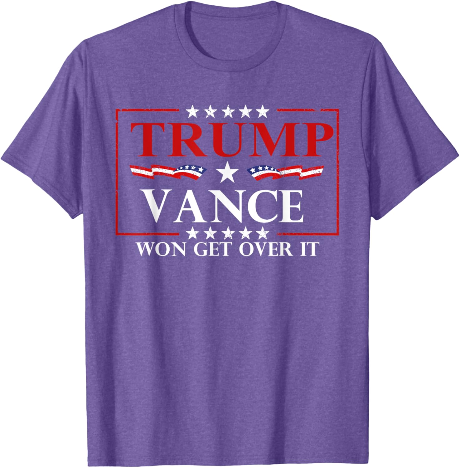 Trump Vance Won Get Over It President Inauguration Day 2025 T-Shirt