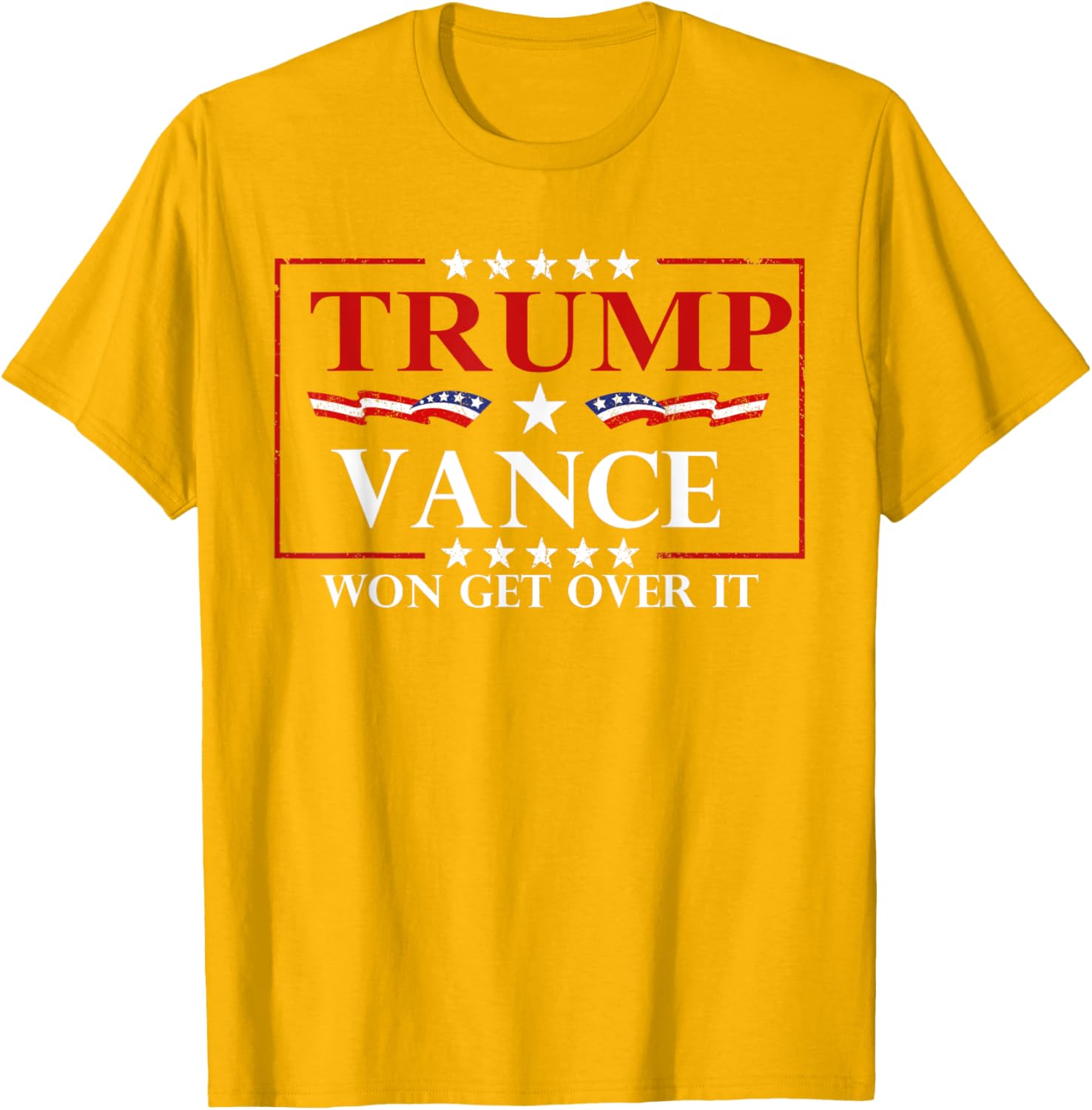 Trump Vance Won Get Over It President Inauguration Day 2025 T-Shirt