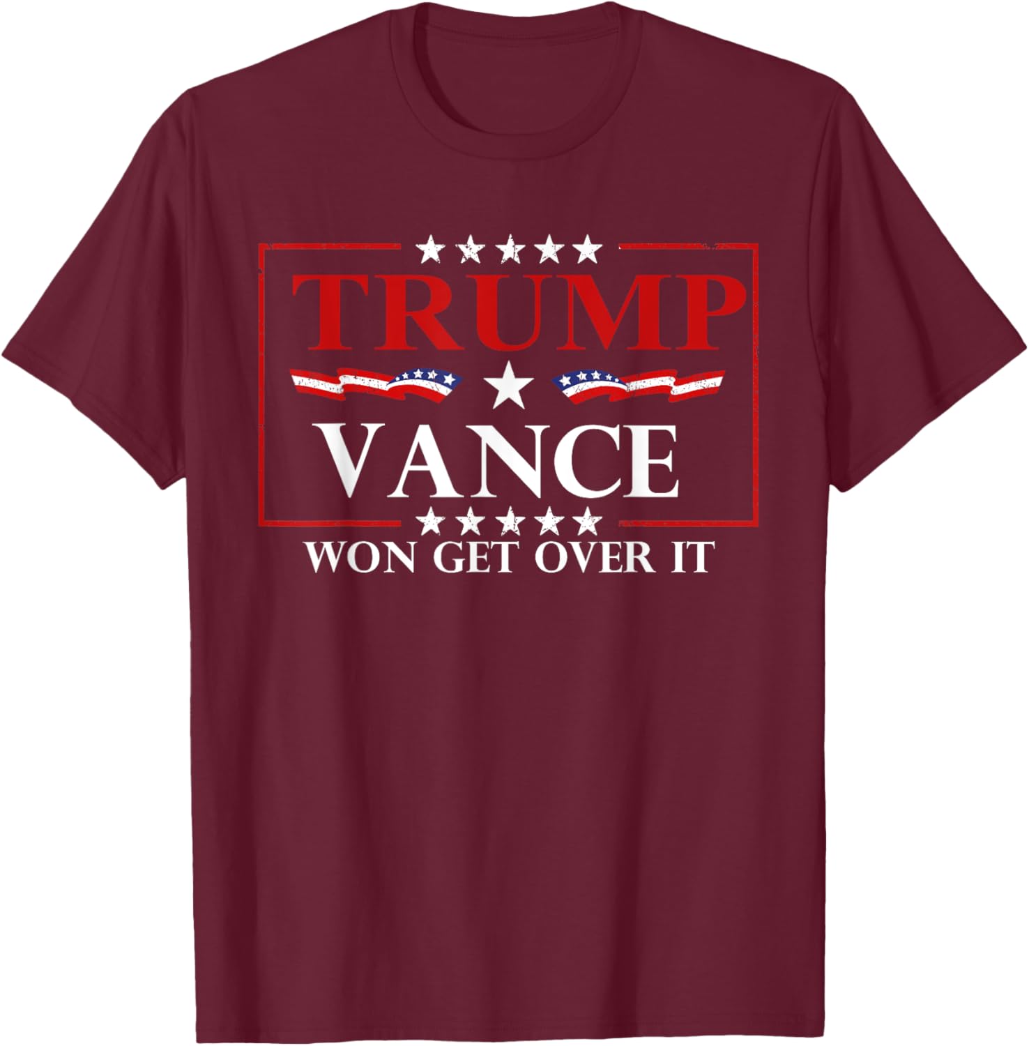 Trump Vance Won Get Over It President Inauguration Day 2025 T-Shirt