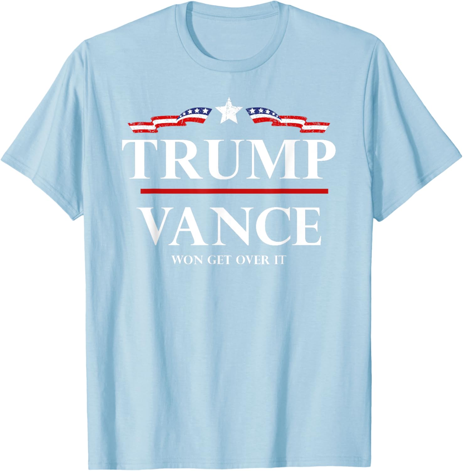 Trump Vance Won Get Over It President Inauguration Day 2025 T-Shirt