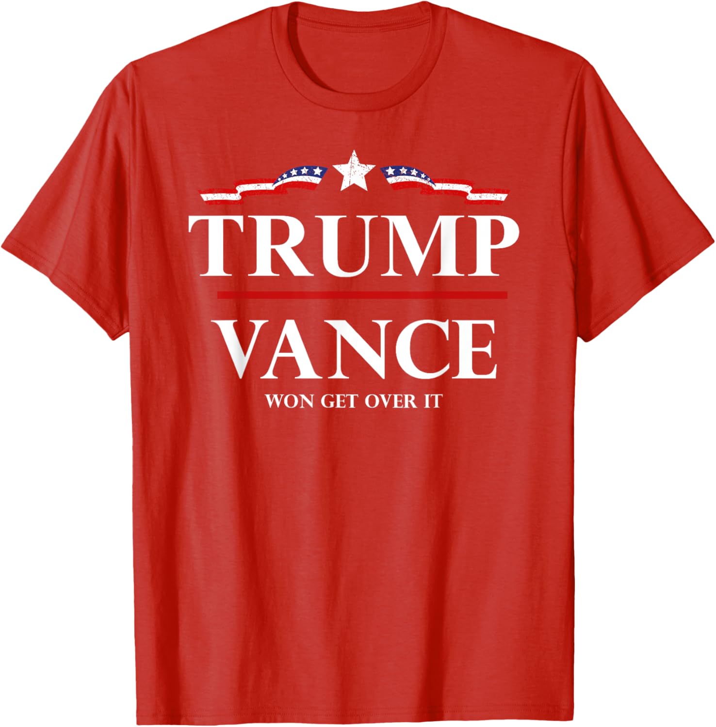 Trump Vance Won Get Over It President Inauguration Day 2025 T-Shirt