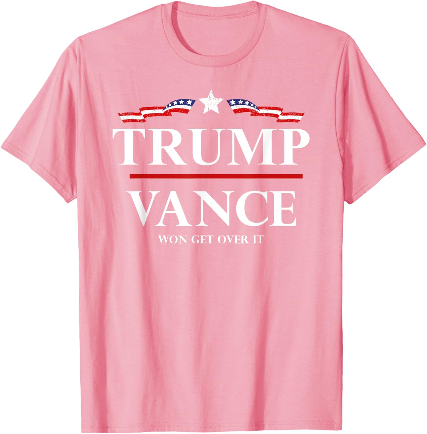 Trump Vance Won Get Over It President Inauguration Day 2025 T-Shirt