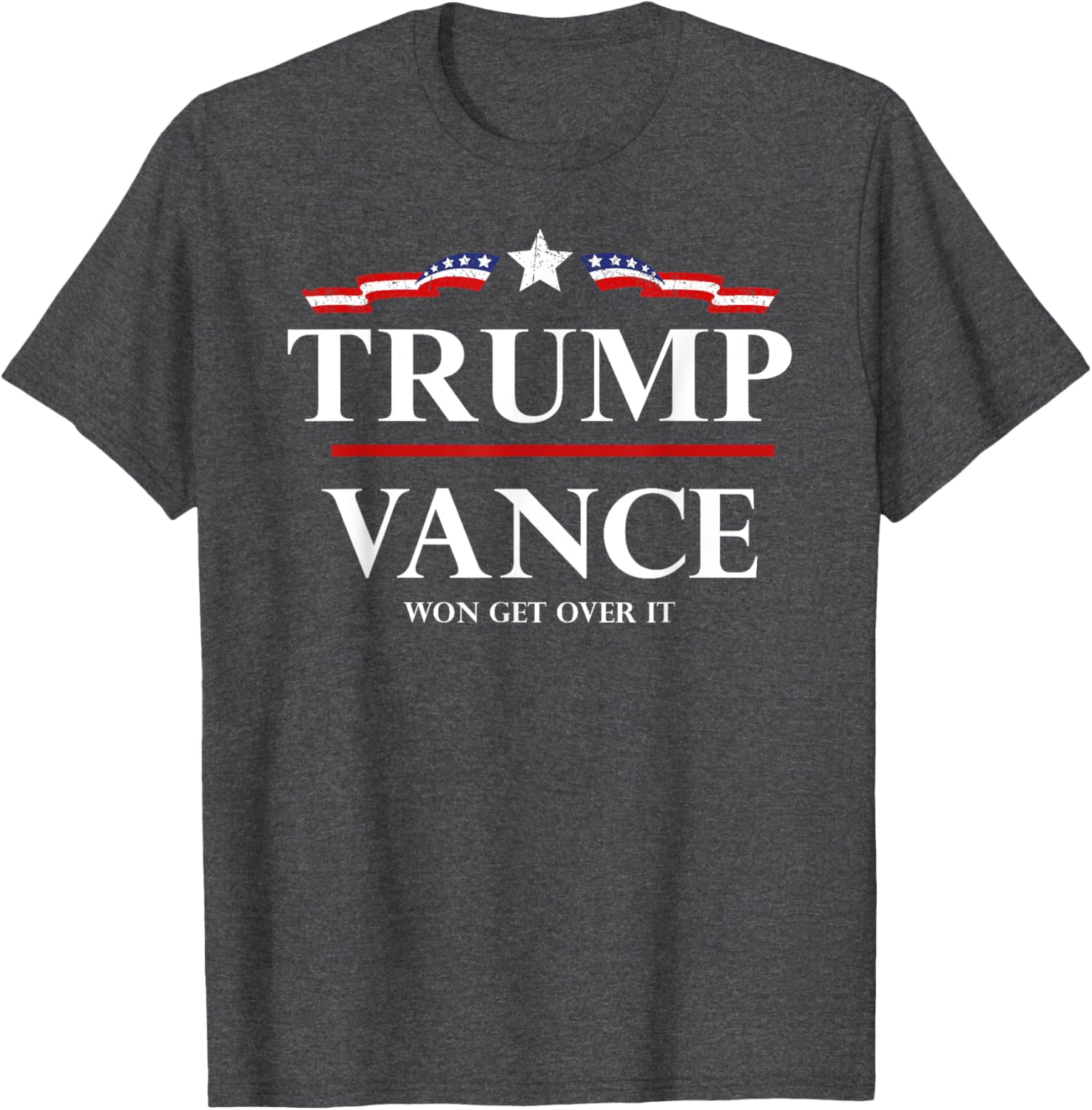 Trump Vance Won Get Over It President Inauguration Day 2025 T-Shirt