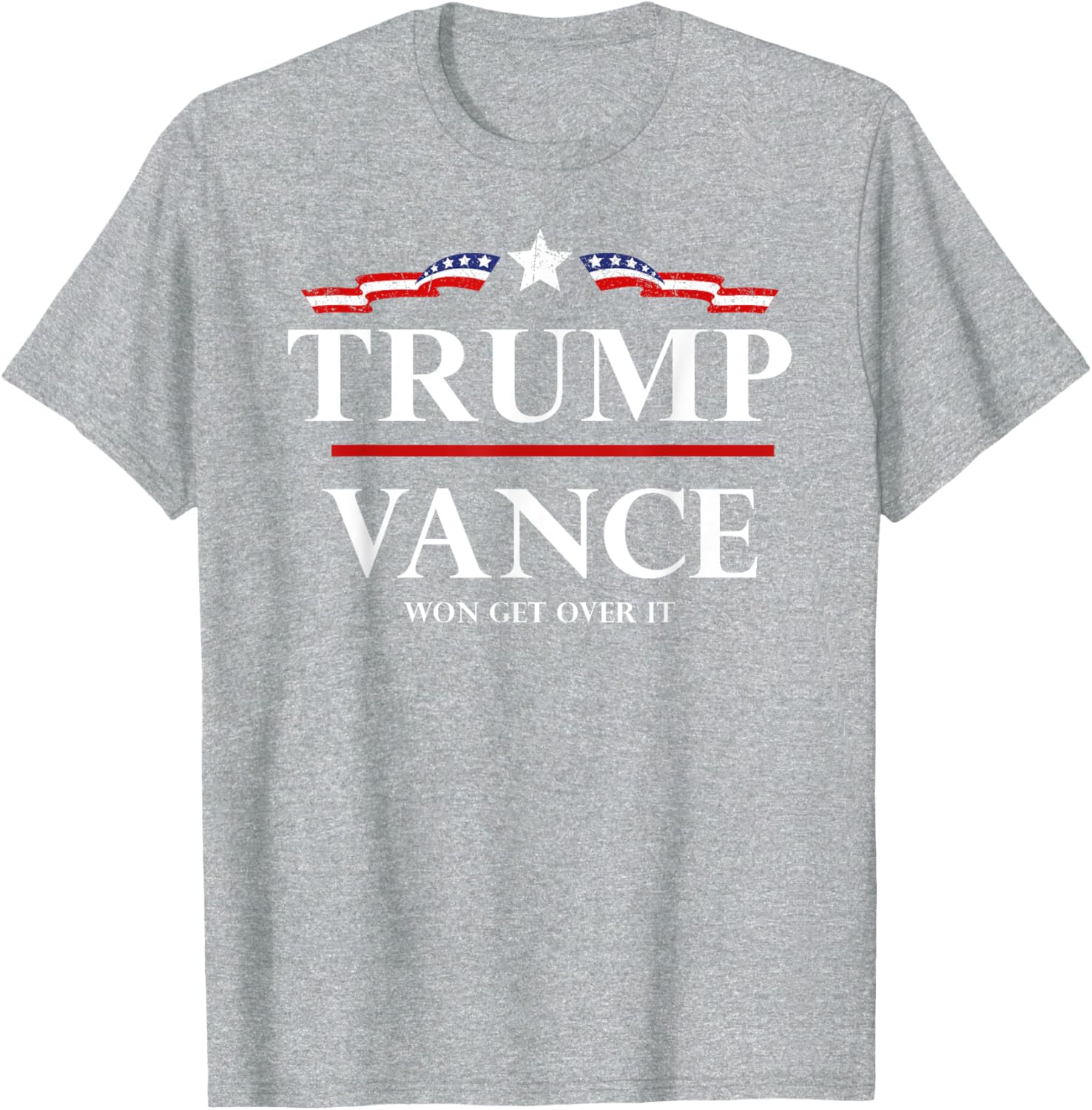 Trump Vance Won Get Over It President Inauguration Day 2025 T-Shirt