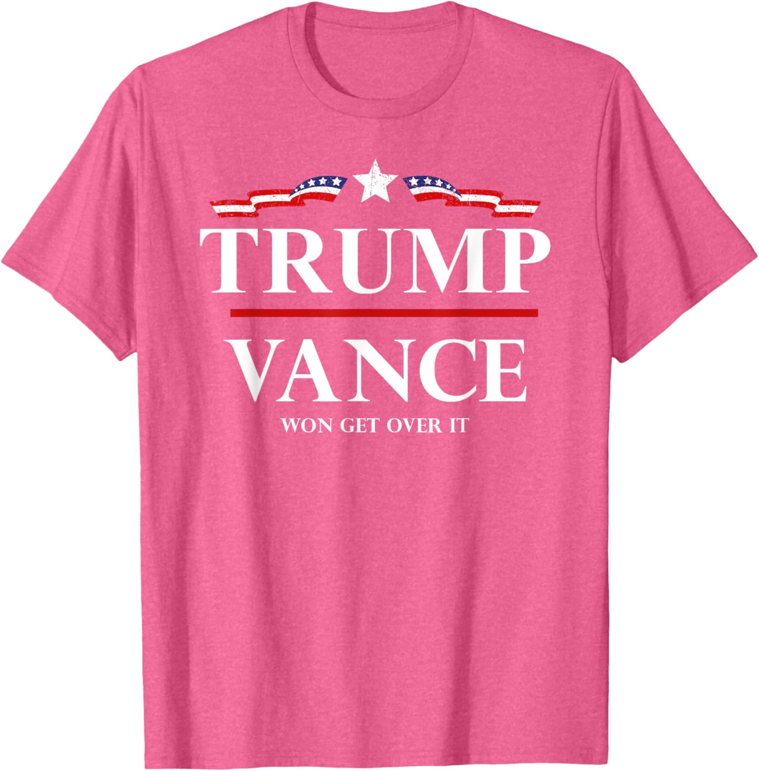 Trump Vance Won Get Over It President Inauguration Day 2025 T-Shirt