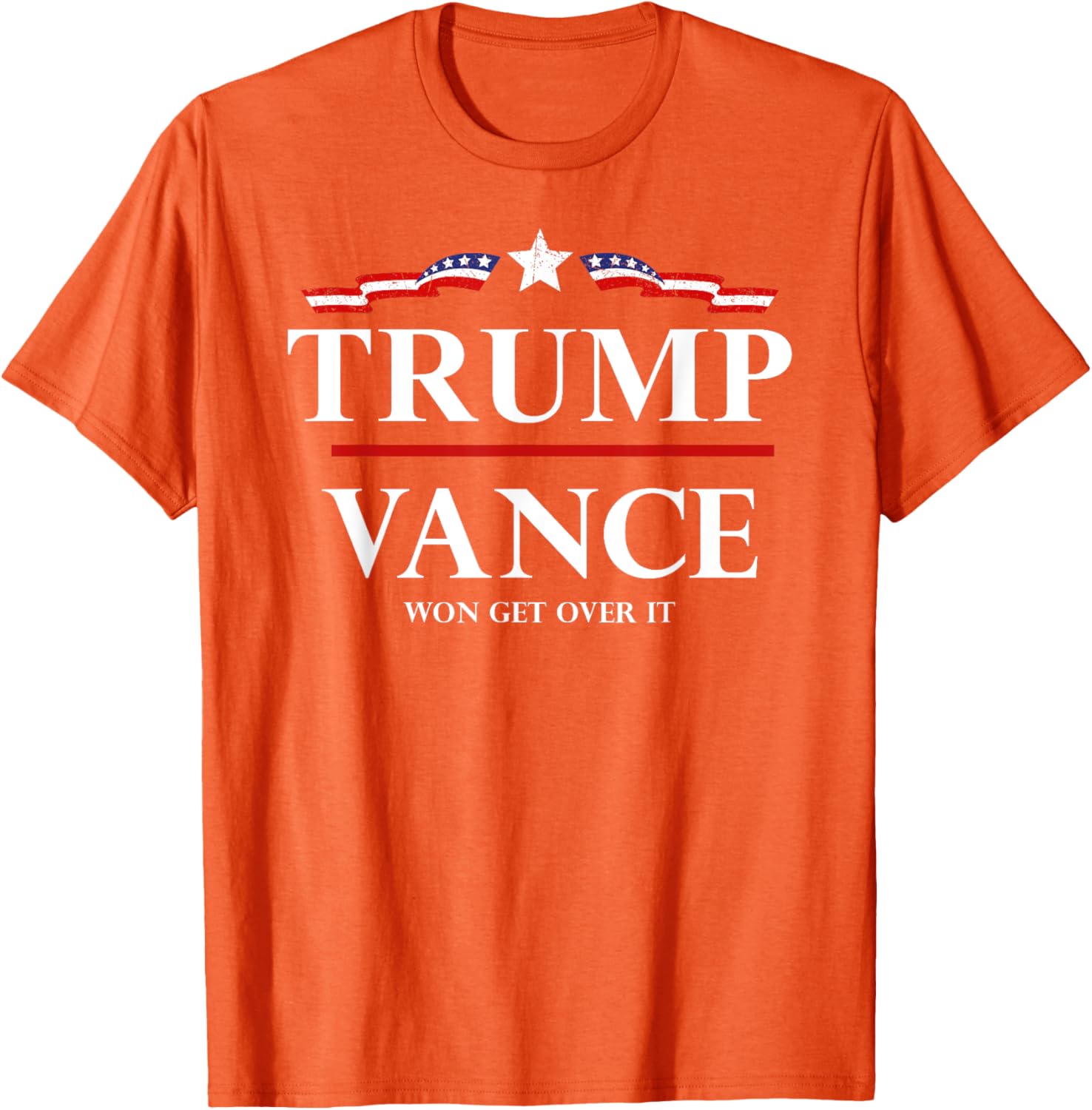 Trump Vance Won Get Over It President Inauguration Day 2025 T-Shirt