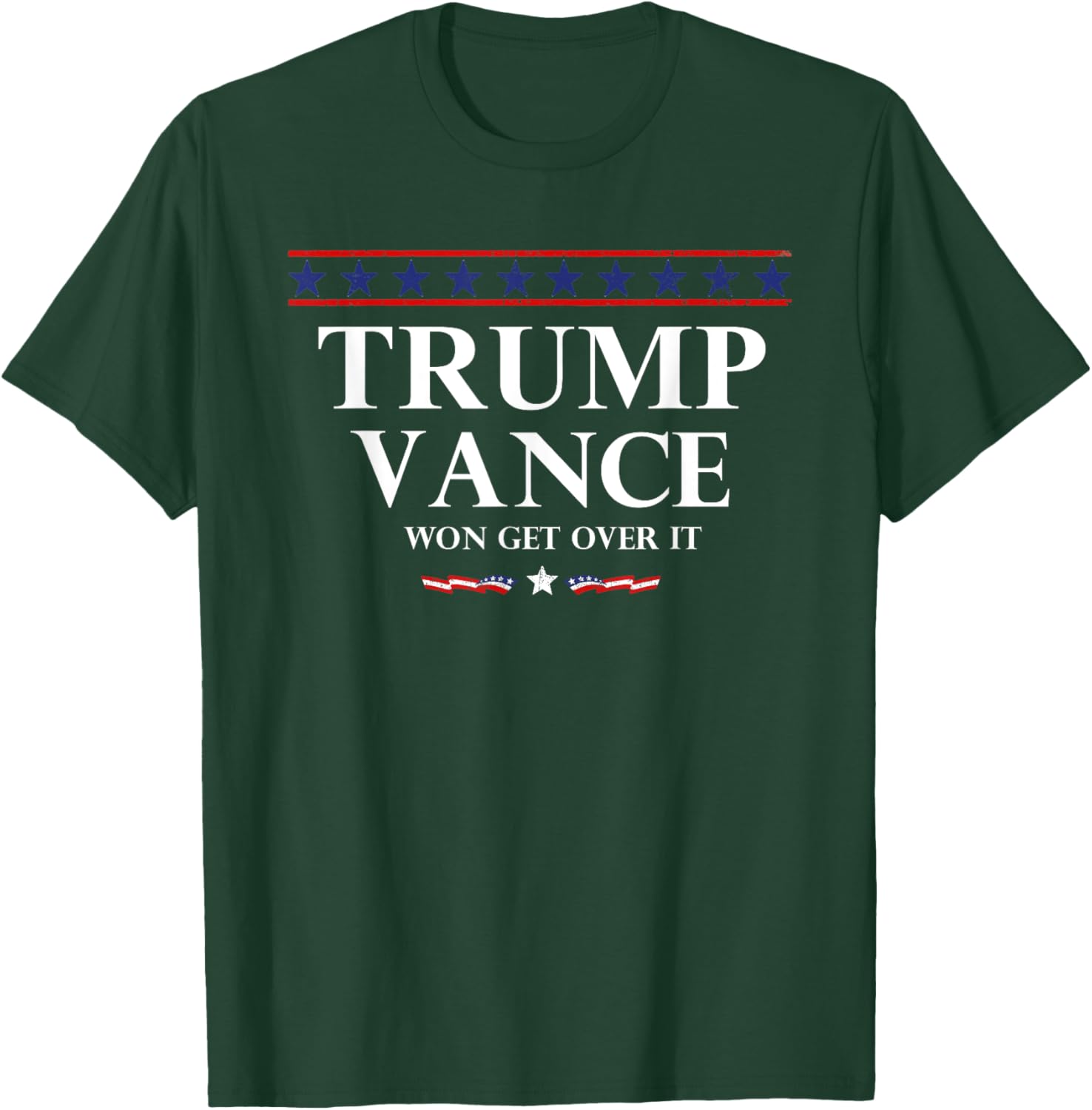 Trump Vance Won Get Over It President Inauguration Day 2025 T-Shirt