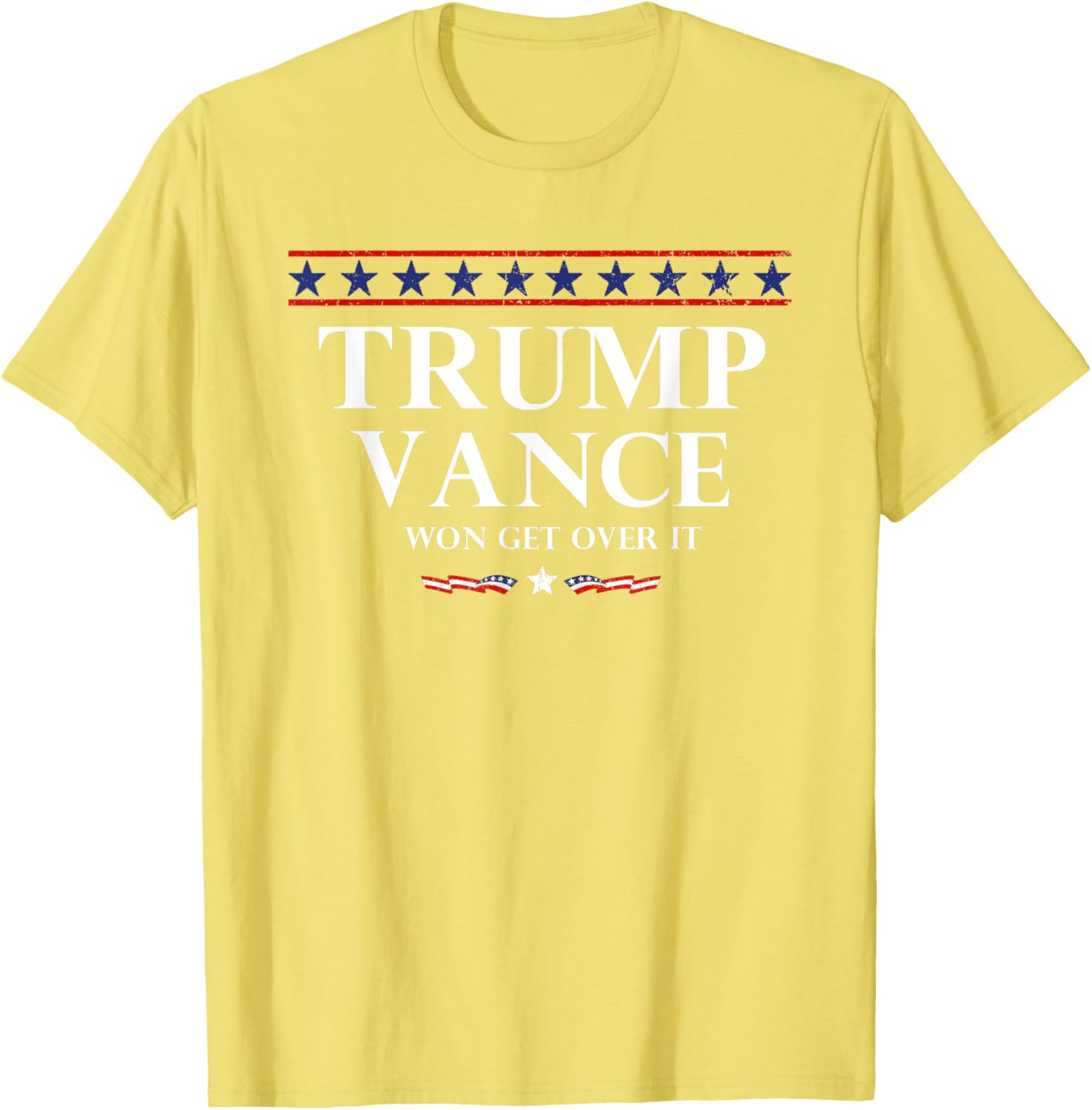 Trump Vance Won Get Over It President Inauguration Day 2025 T-Shirt