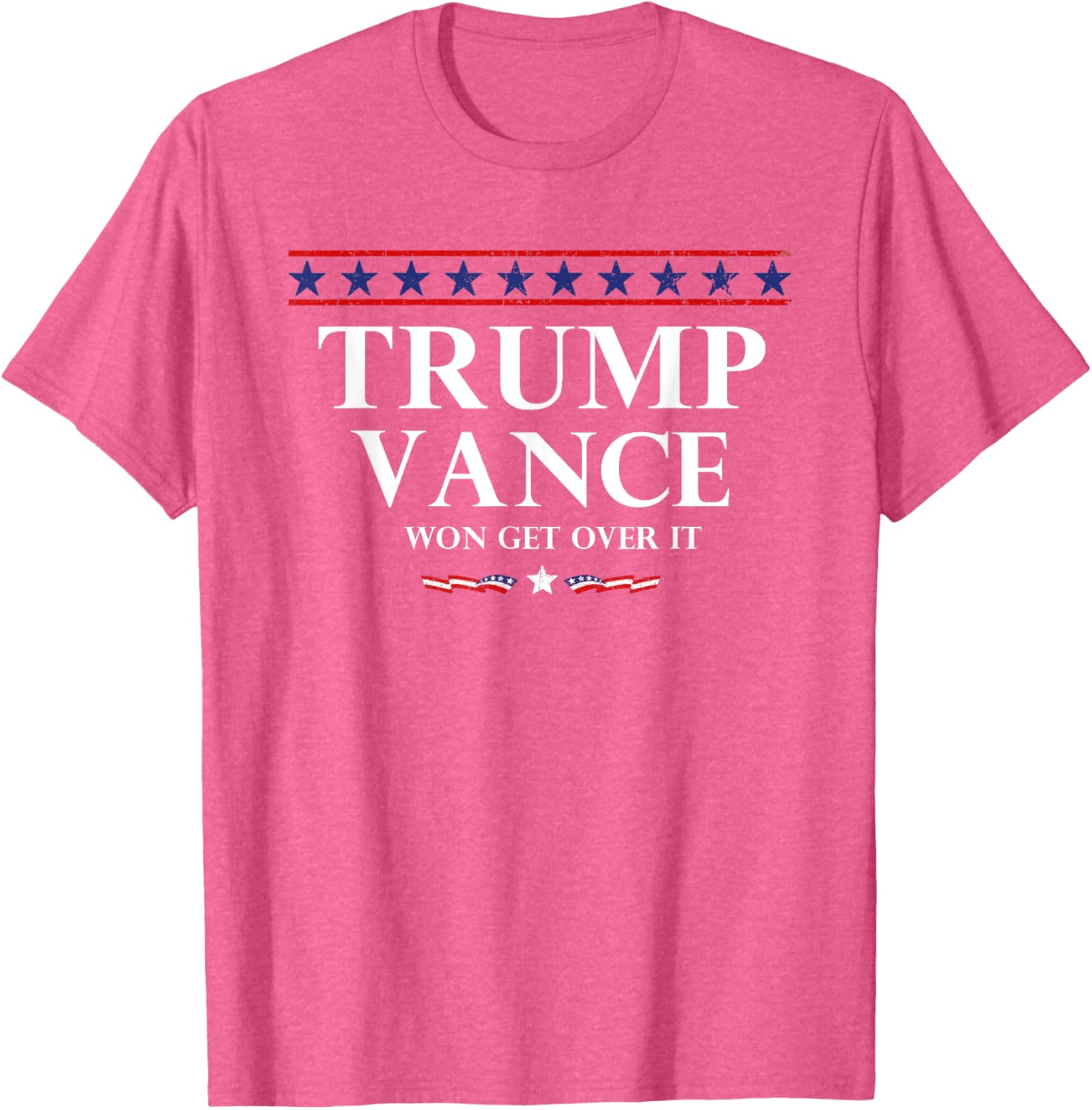 Trump Vance Won Get Over It President Inauguration Day 2025 T-Shirt