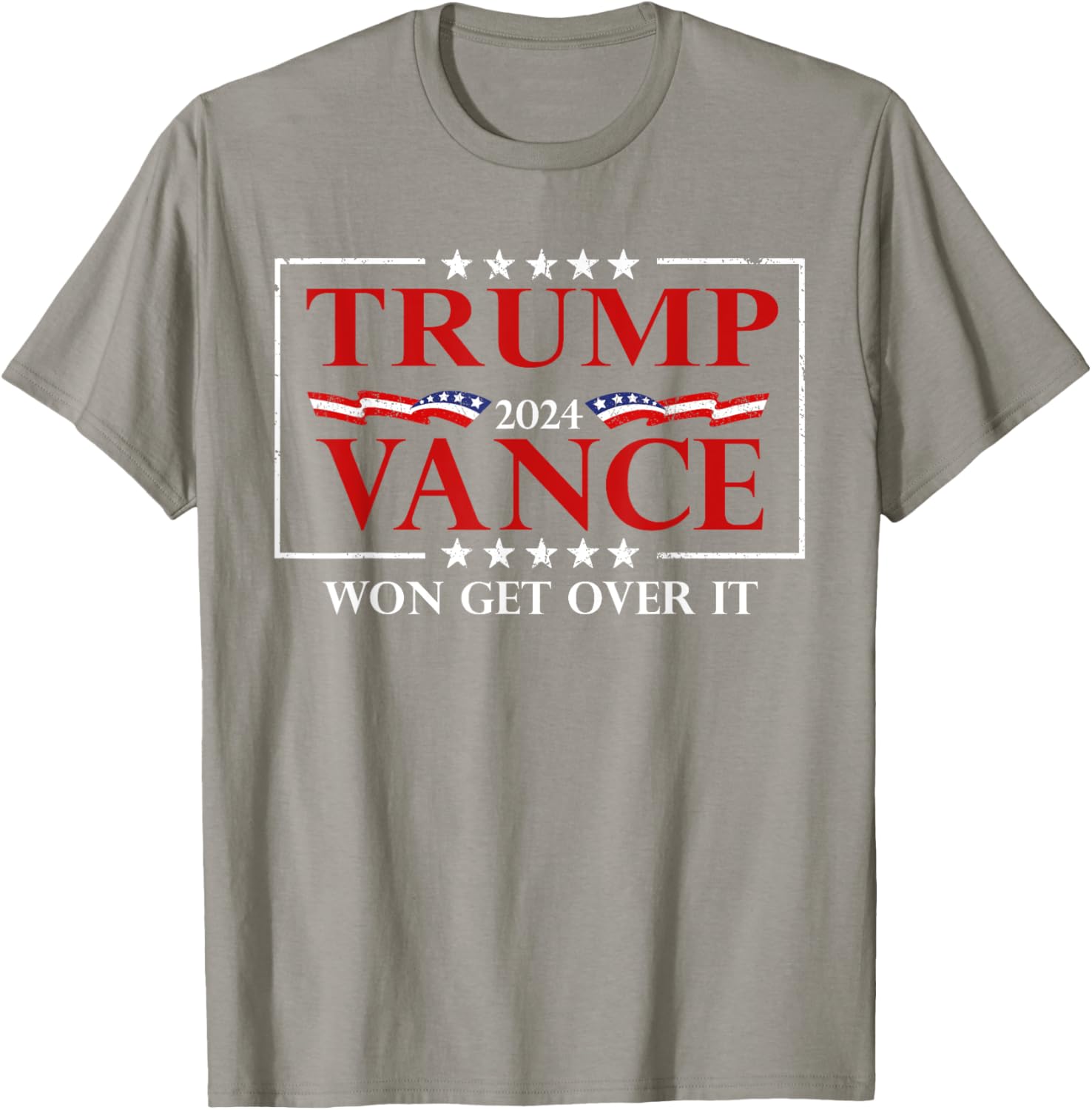 Trump Vance Won Get Over It President Inauguration Day 2025 T-Shirt