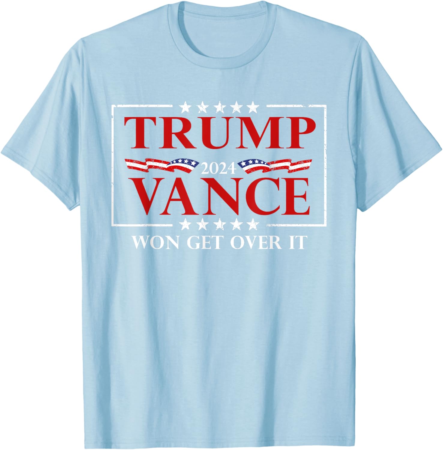 Trump Vance Won Get Over It President Inauguration Day 2025 T-Shirt