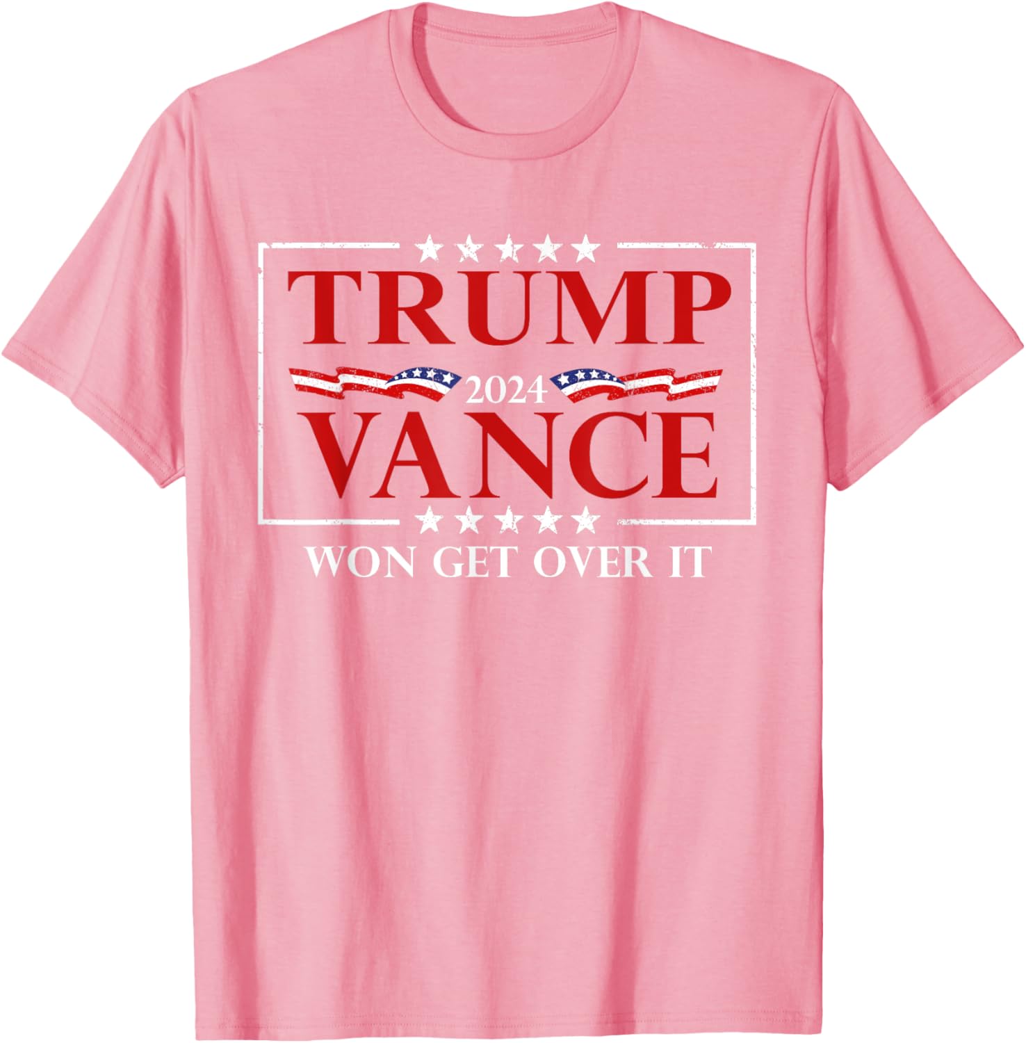 Trump Vance Won Get Over It President Inauguration Day 2025 T-Shirt