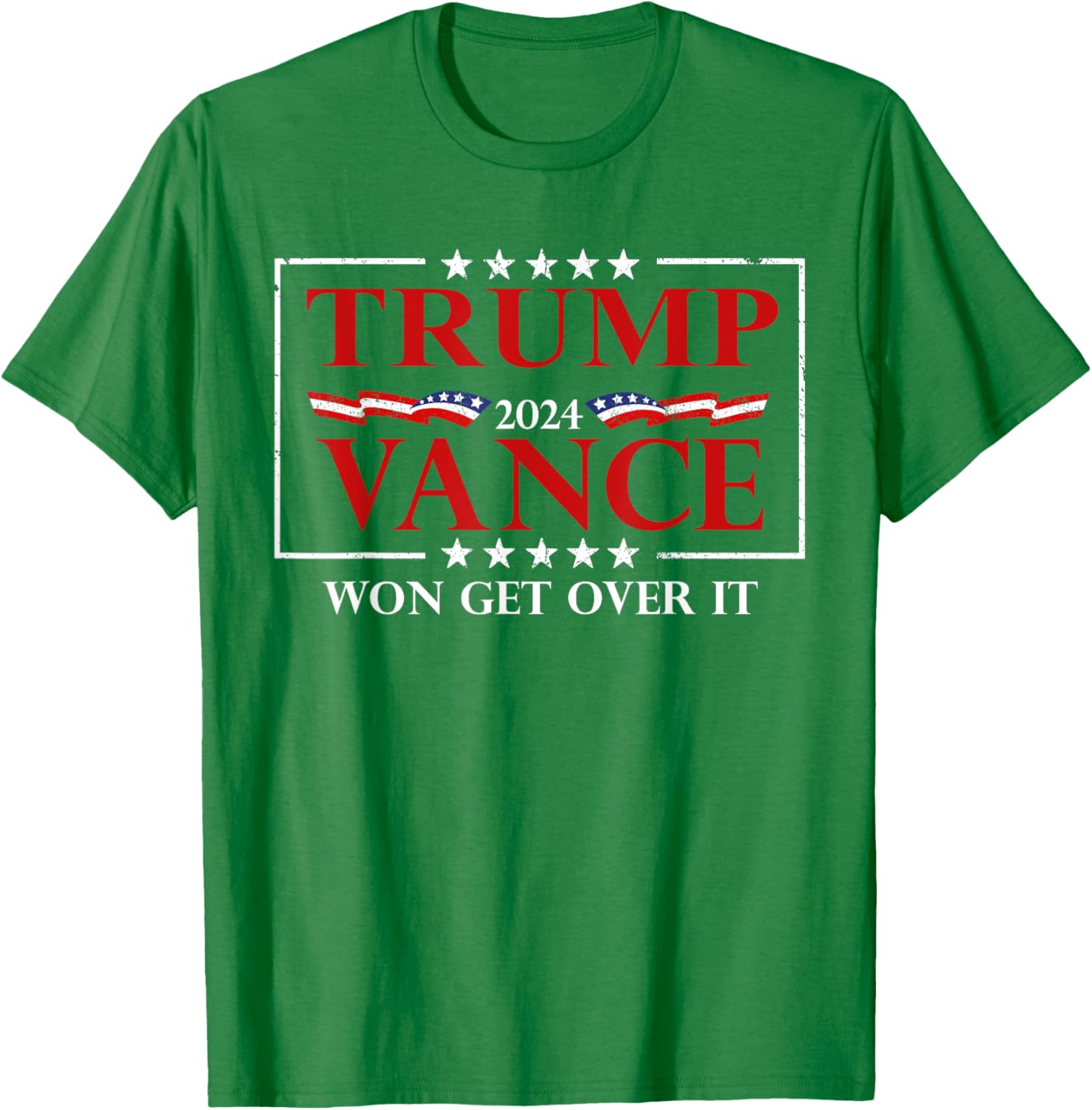 Trump Vance Won Get Over It President Inauguration Day 2025 T-Shirt