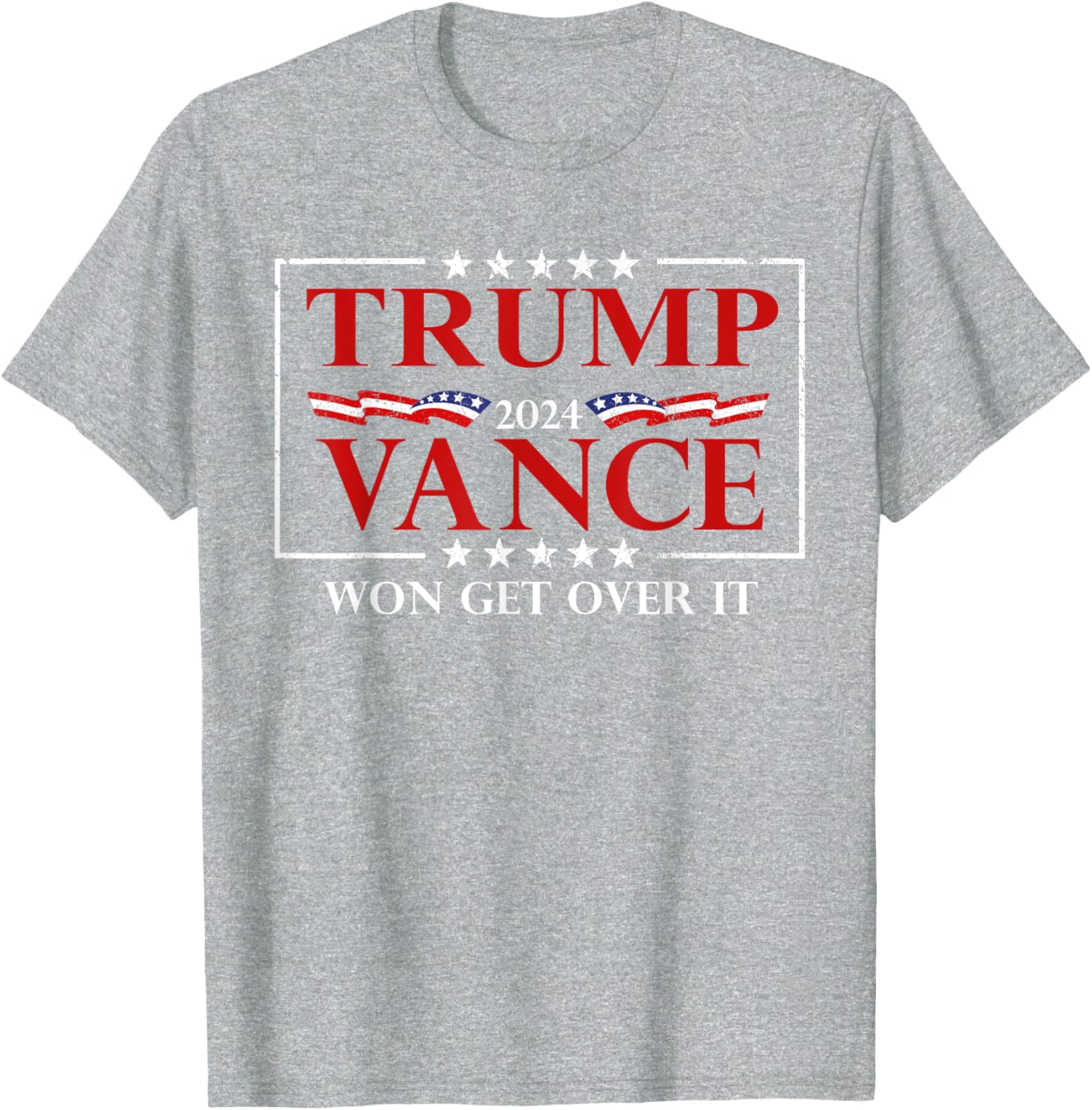 Trump Vance Won Get Over It President Inauguration Day 2025 T-Shirt