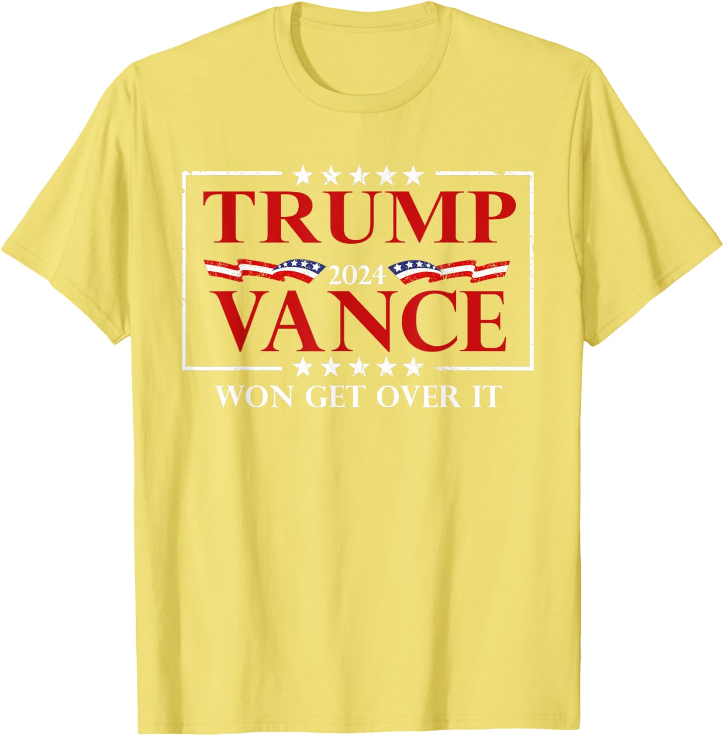 Trump Vance Won Get Over It President Inauguration Day 2025 T-Shirt