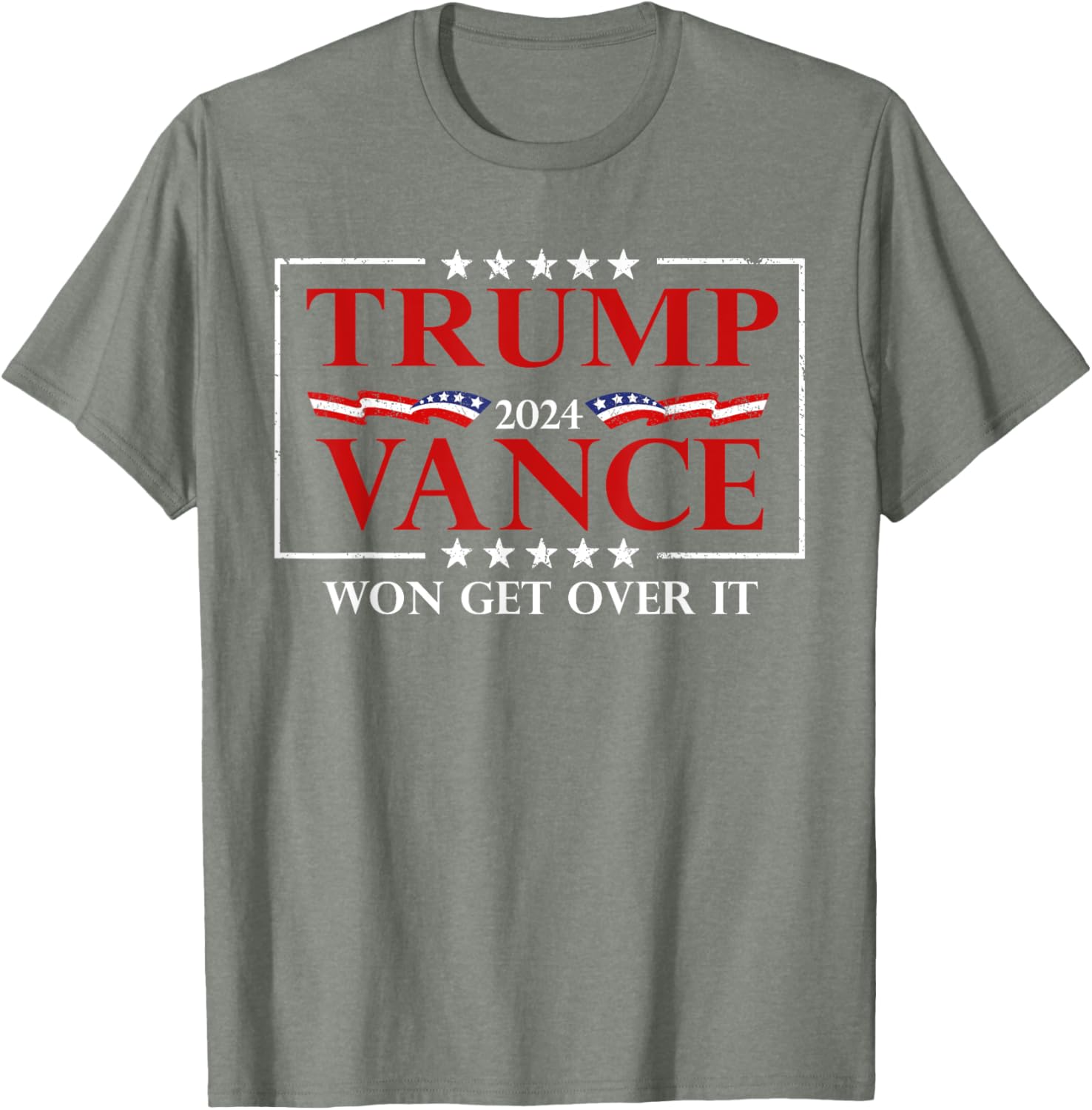 Trump Vance Won Get Over It President Inauguration Day 2025 T-Shirt