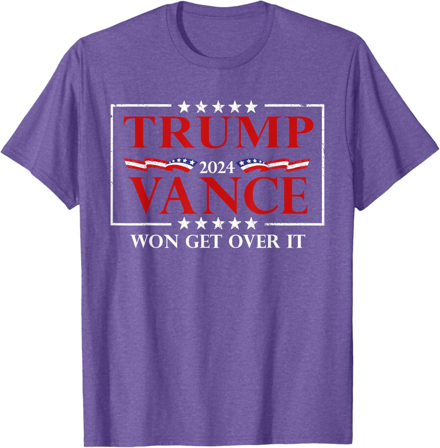 Trump Vance Won Get Over It President Inauguration Day 2025 T-Shirt