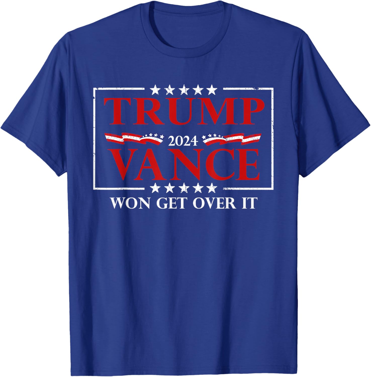 Trump Vance Won Get Over It President Inauguration Day 2025 T-Shirt